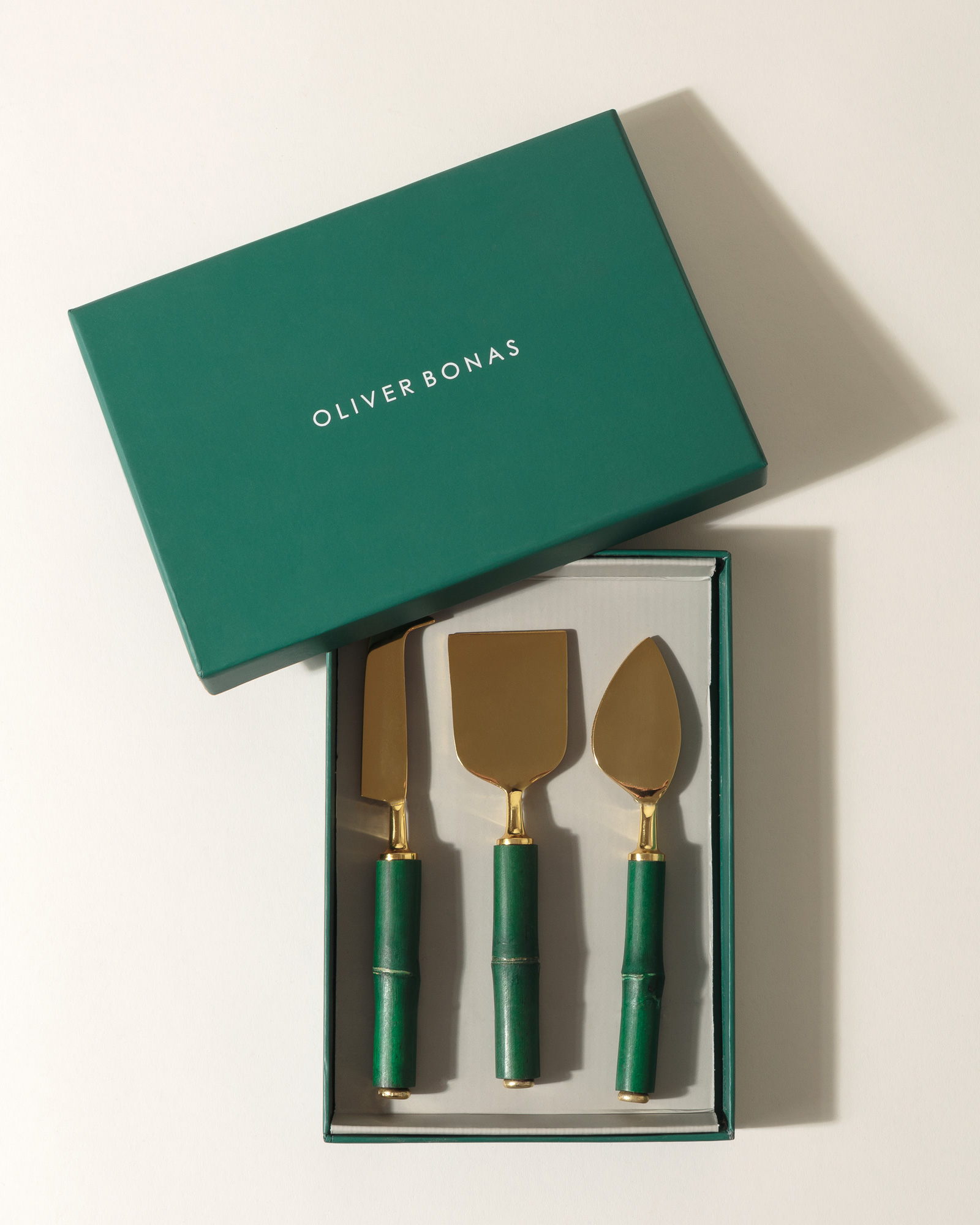 Doki Cheese Knives Set of Three Oliver Bonas
