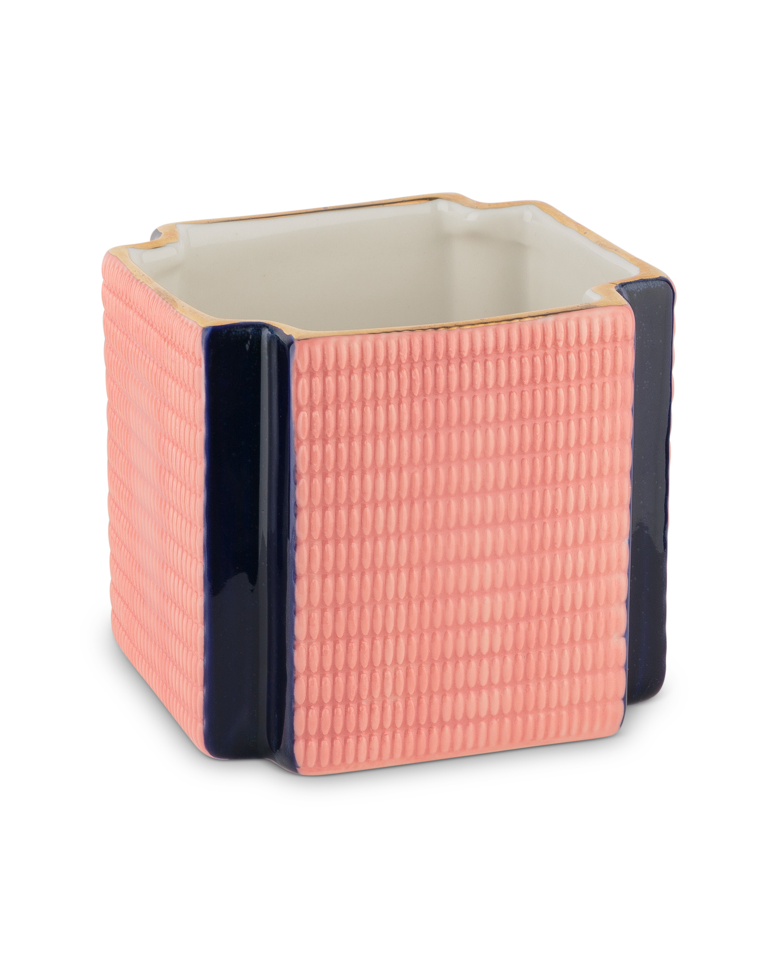 Ueru Pink Plant Pot Oliver Bonas
