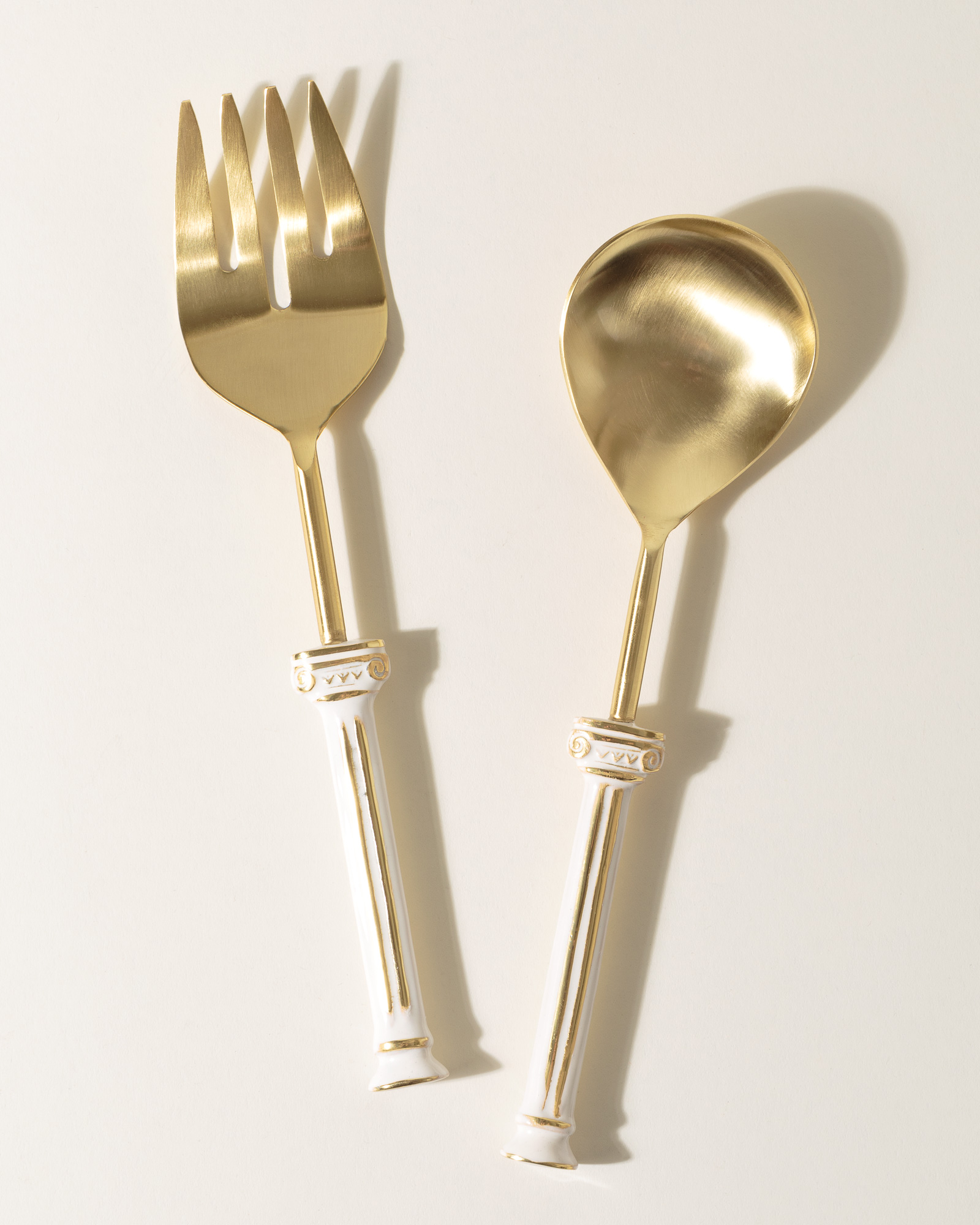 Column Salad Servers Oliver Bonas