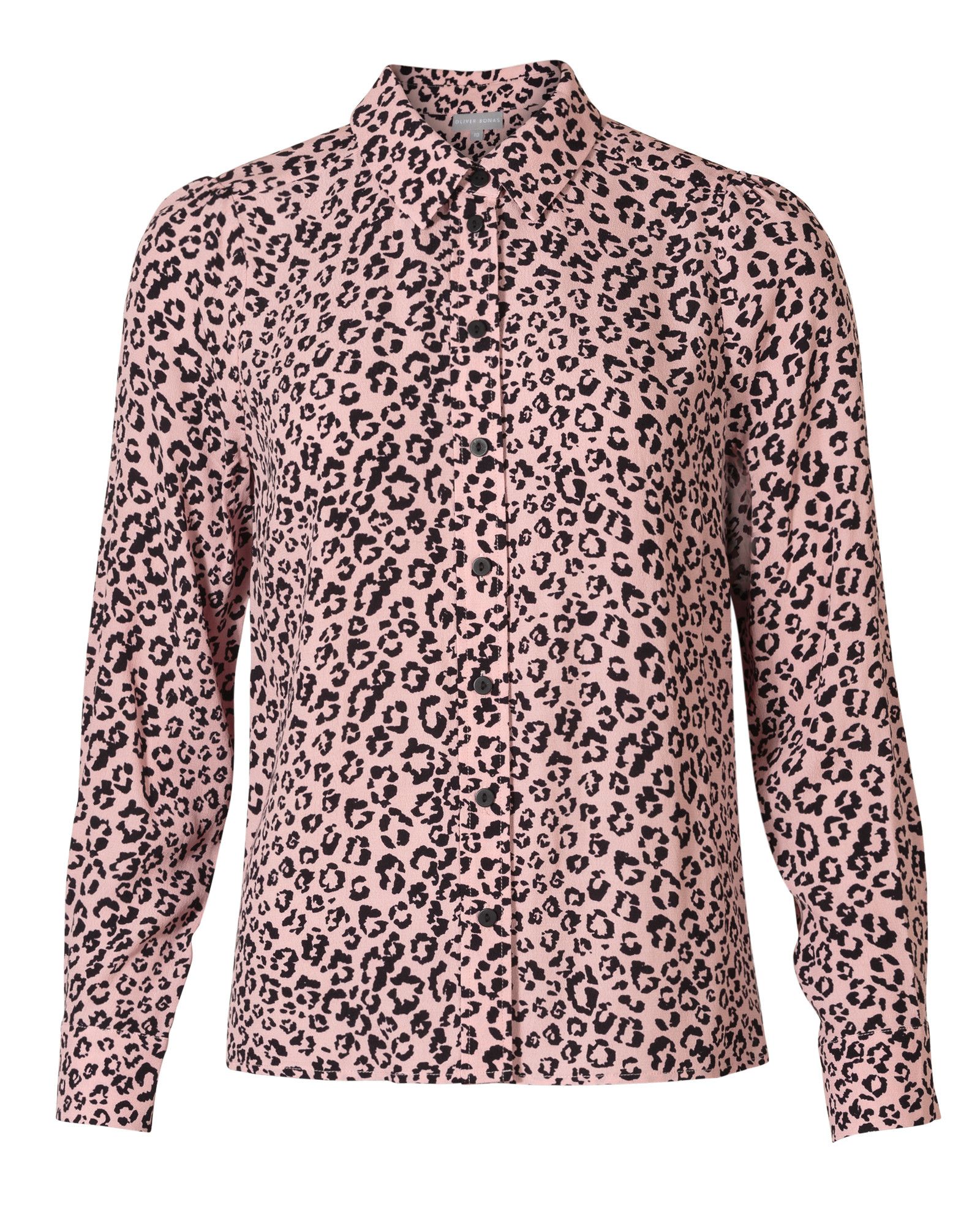 Animal Print Pink Shirt | Oliver Bonas