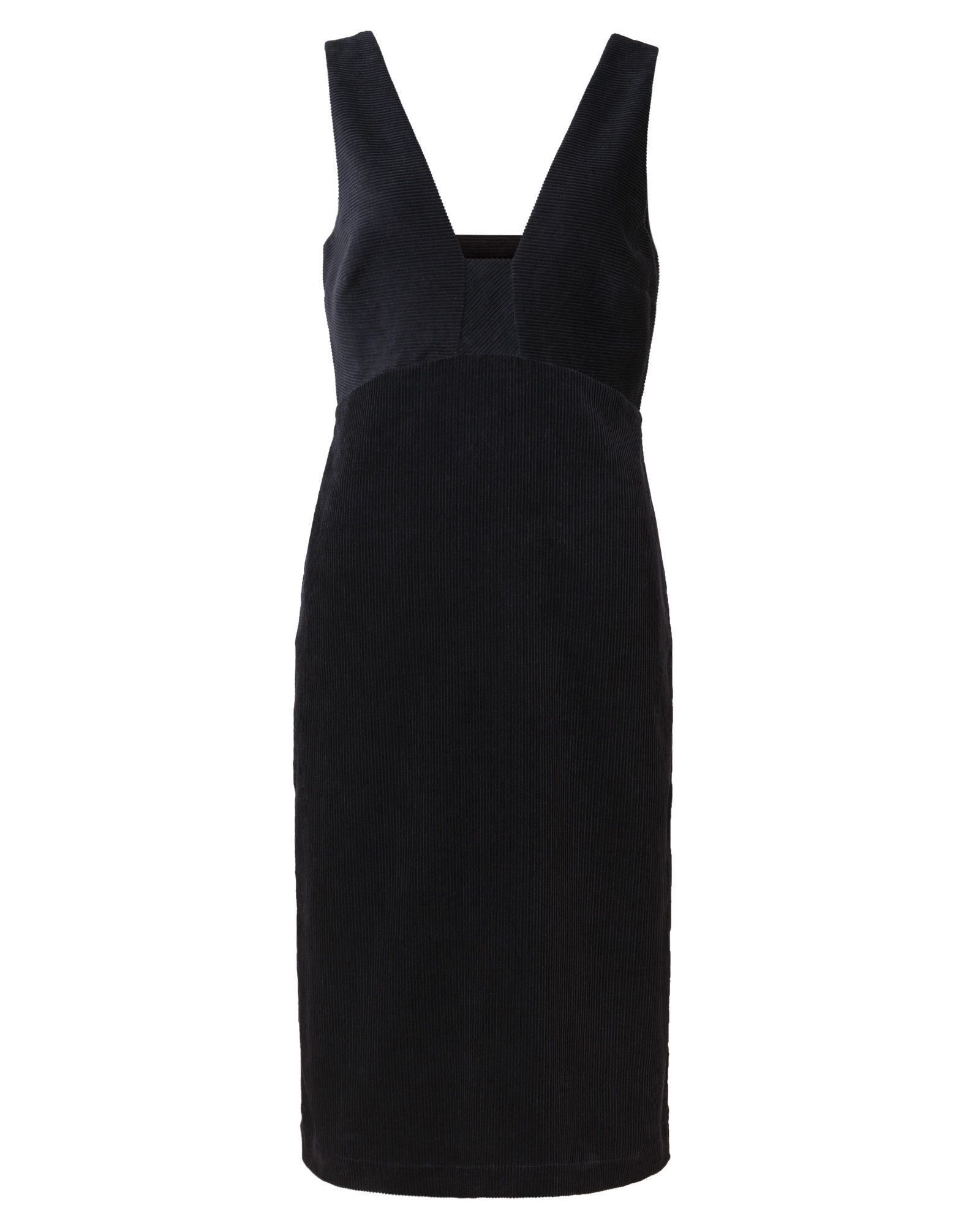 fitted pinafore dress