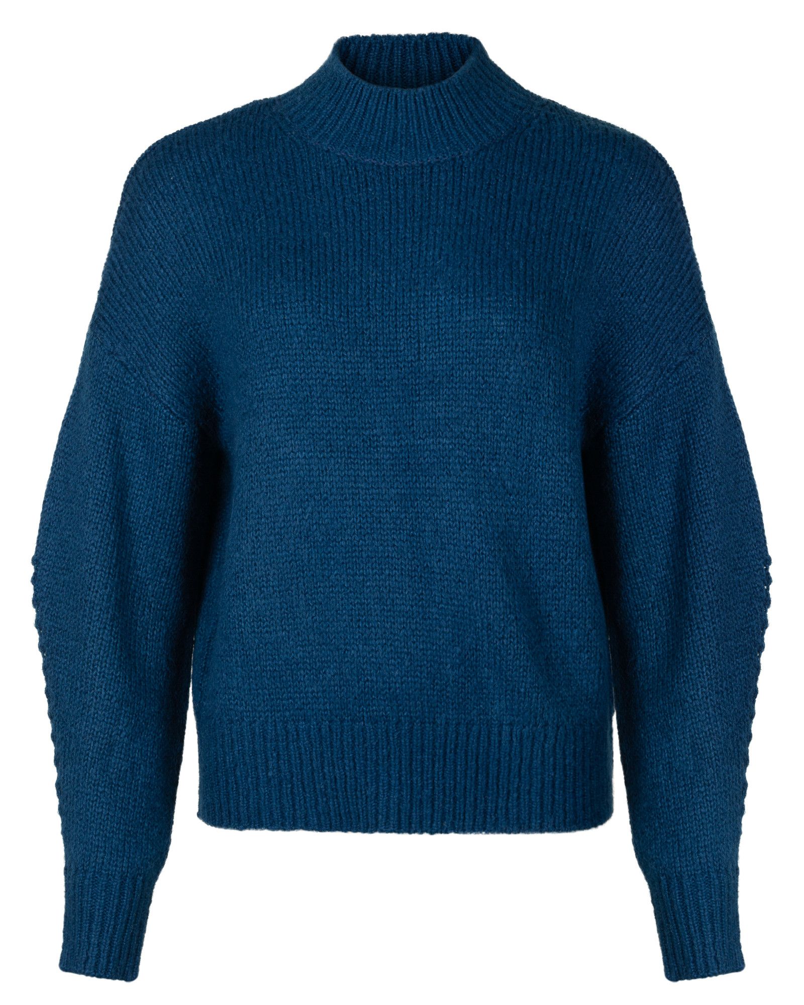 Highland Navy Blue Knitted Jumper | Oliver Bonas