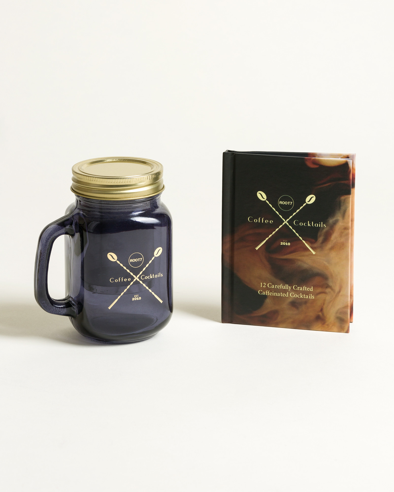 Coffee & Cocktail Mason Jar Set Oliver Bonas