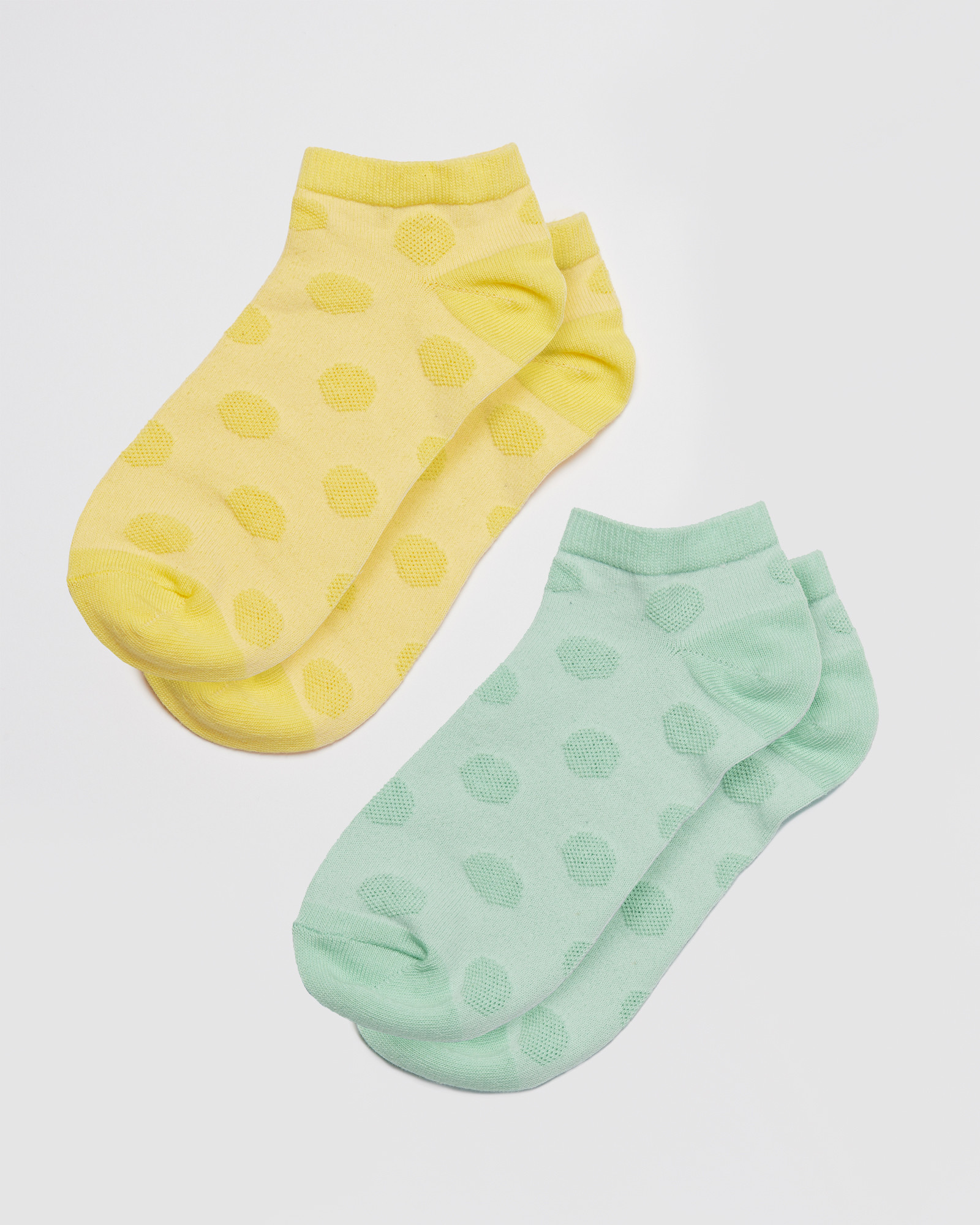 yellow trainer socks