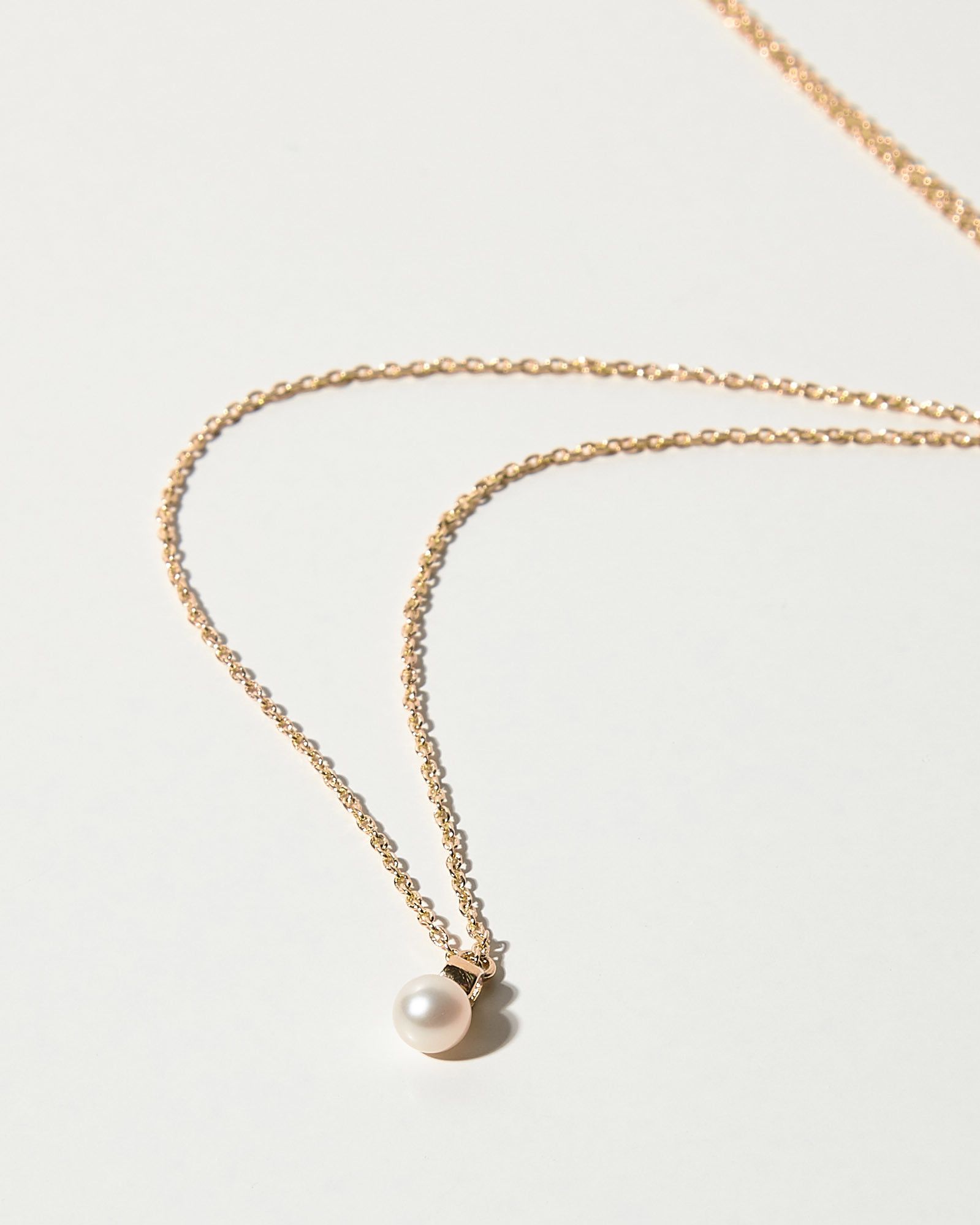 Susie Pearl Drop Gold Plated Pendant Necklace | Oliver Bonas