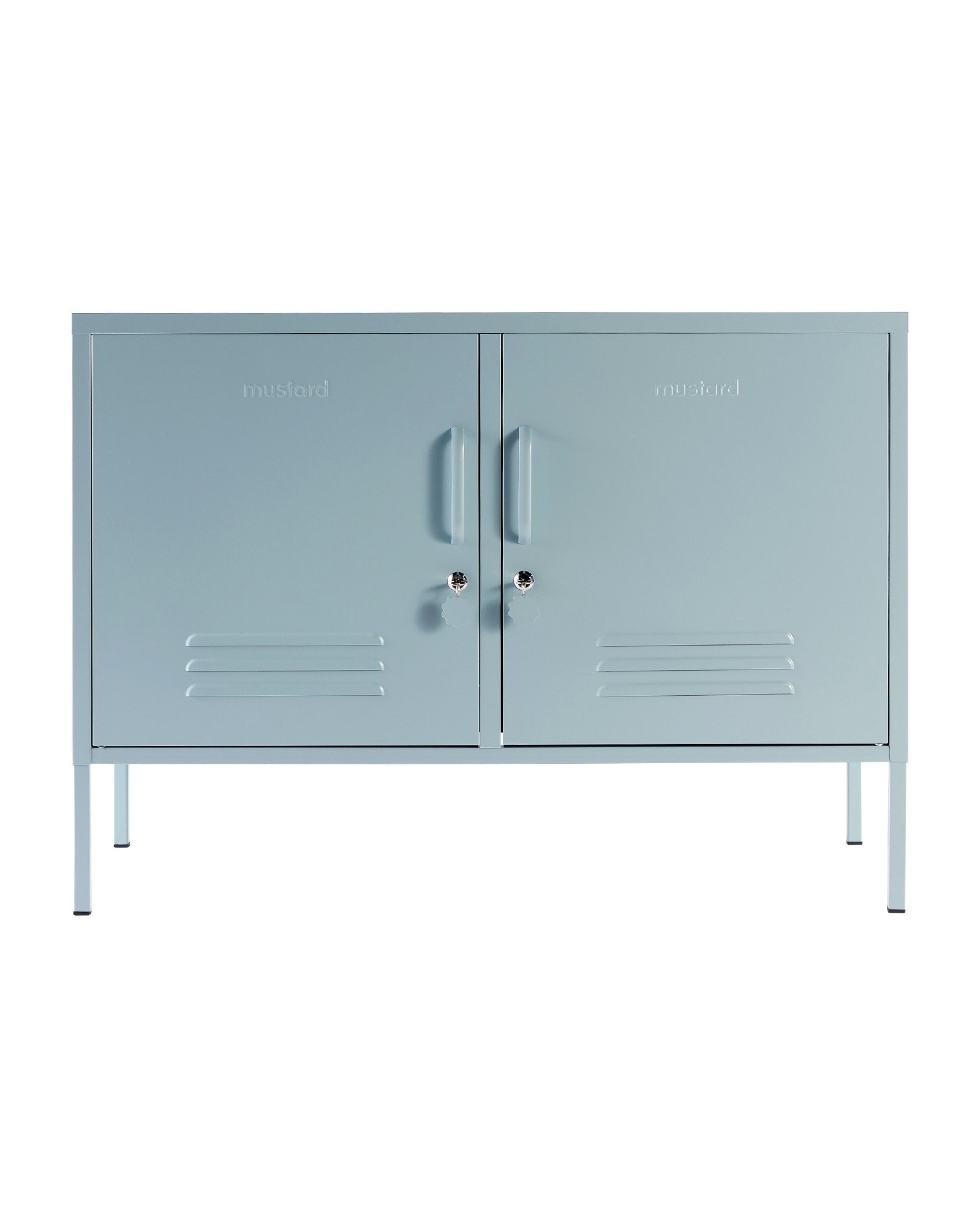 Mustard Made Lowdown Ocean Blue Storage Locker Oliver Bonas