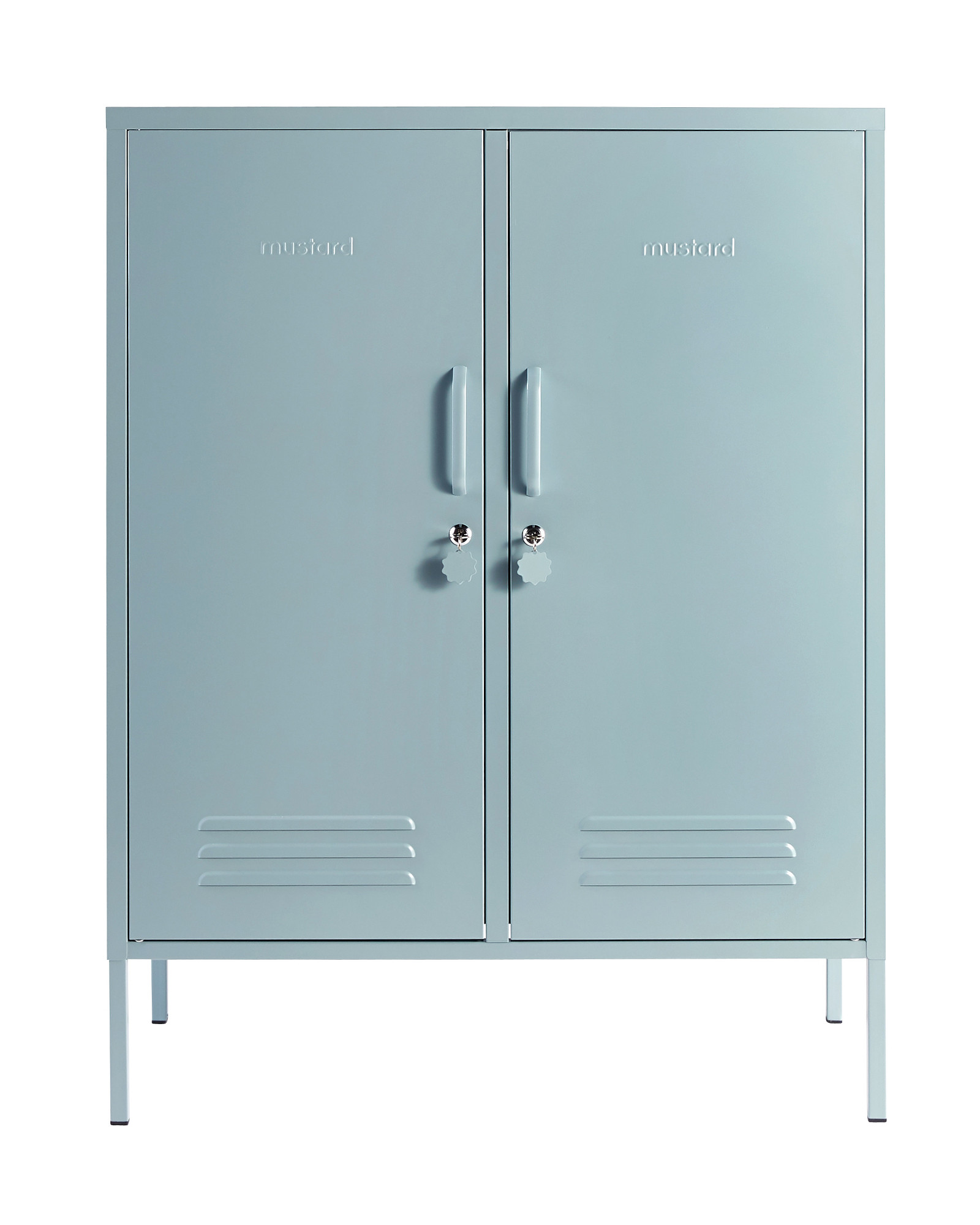 Mustard Made Midi Ocean Blue Storage Locker Oliver Bonas