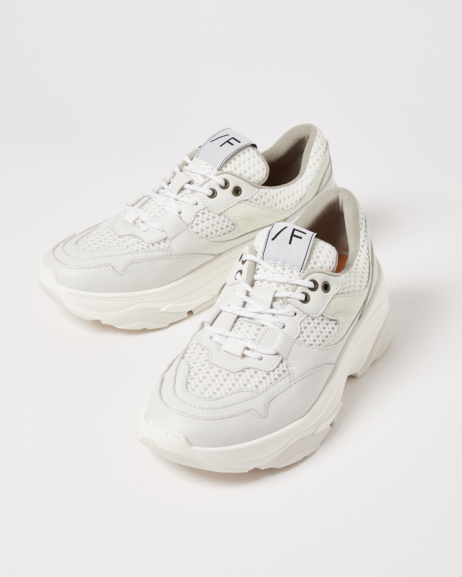 Selected Femme Chunky White Trainers | Oliver Bonas