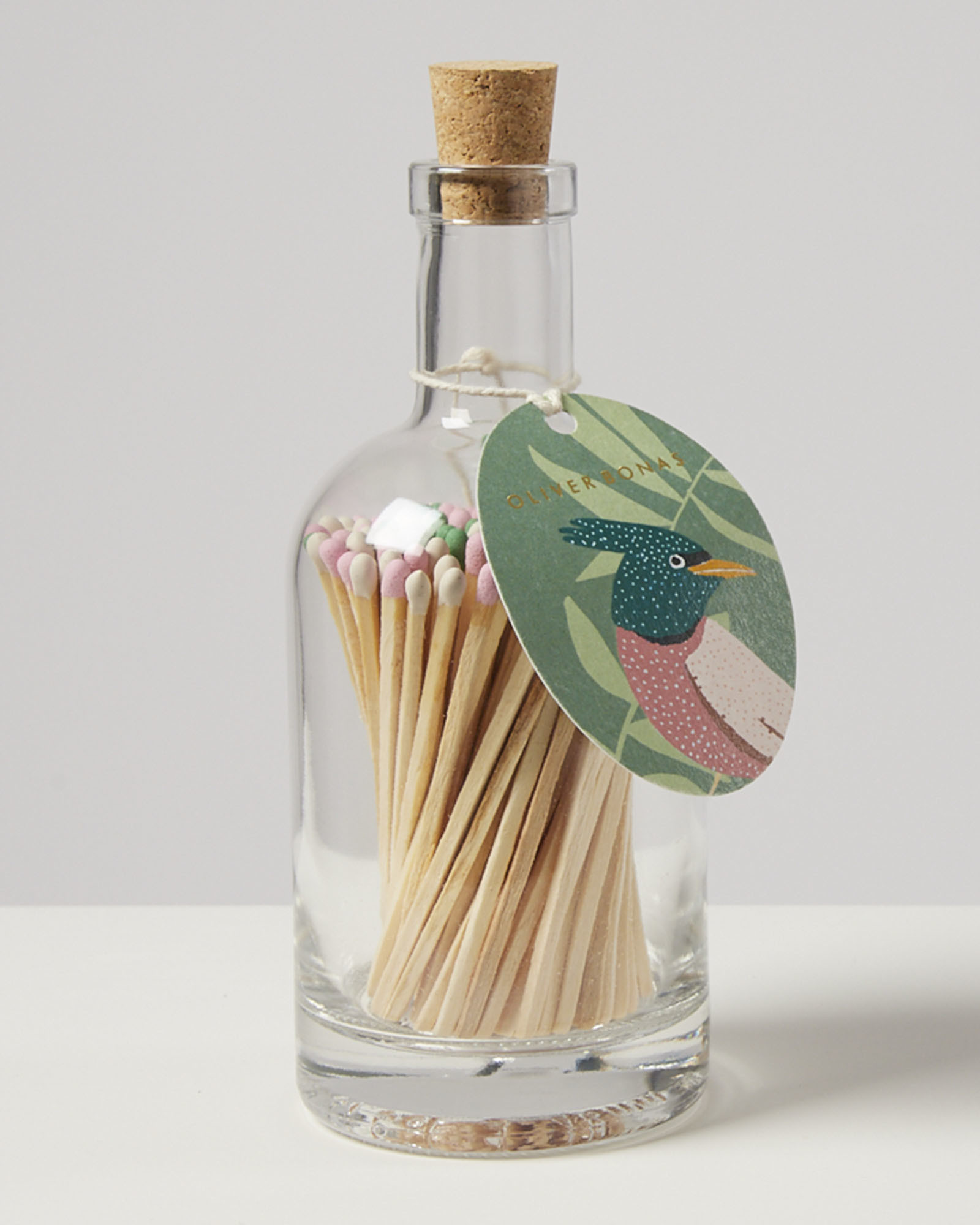 Bird Glass Bottle Matches Oliver Bonas IE