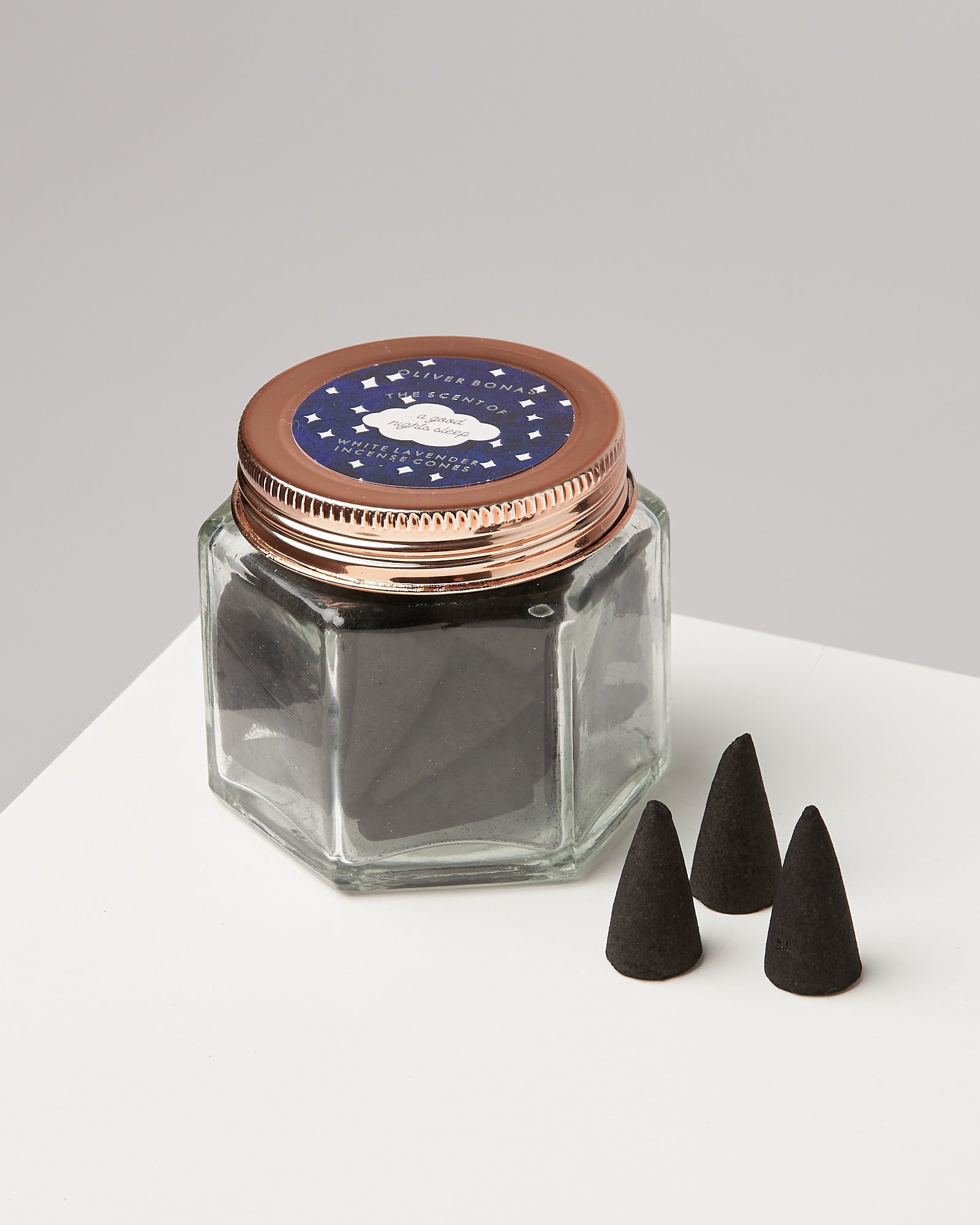 White Lavender Incense Cones Oliver Bonas