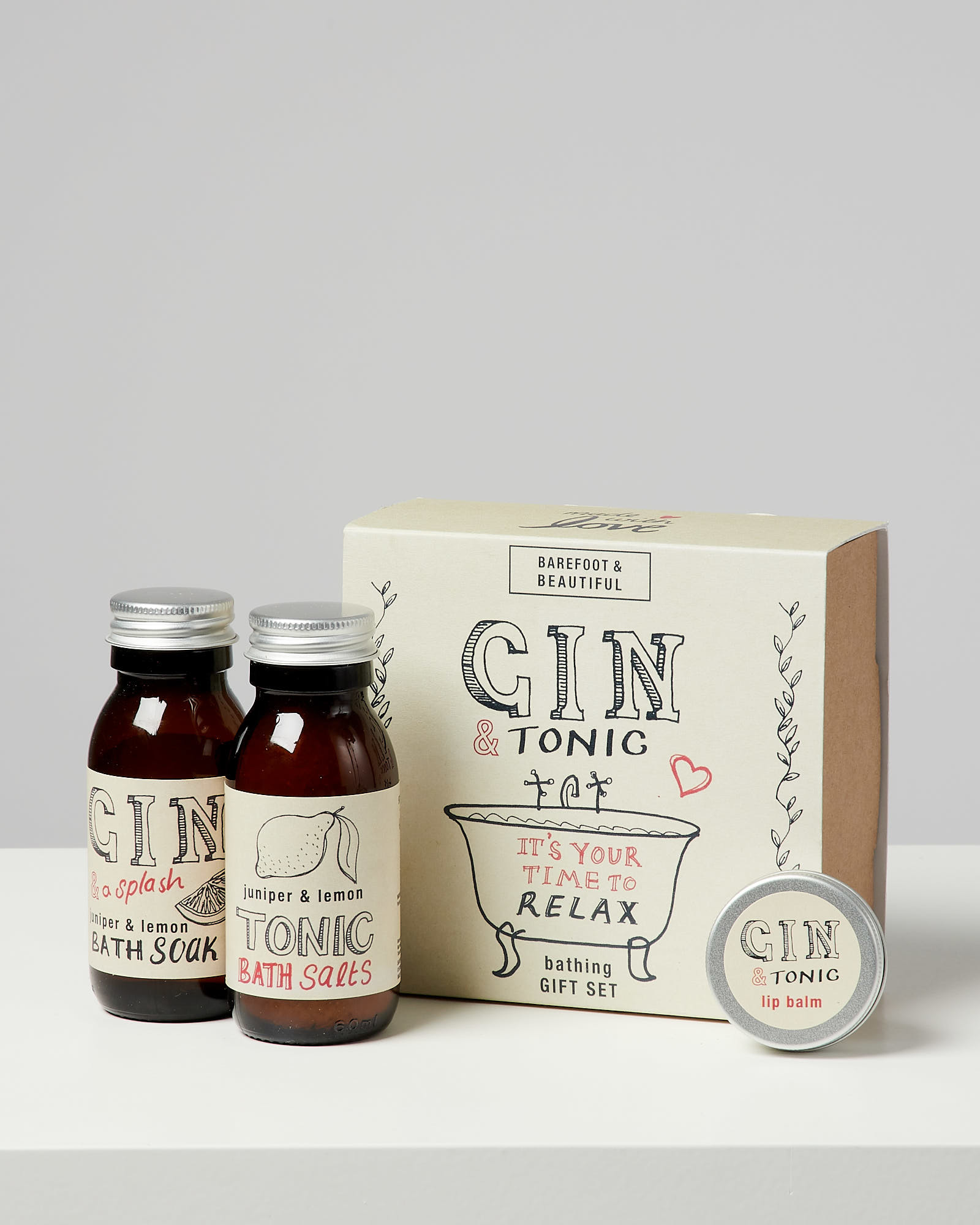 Gin & Tonic Bathing Gift Set | Oliver Bonas