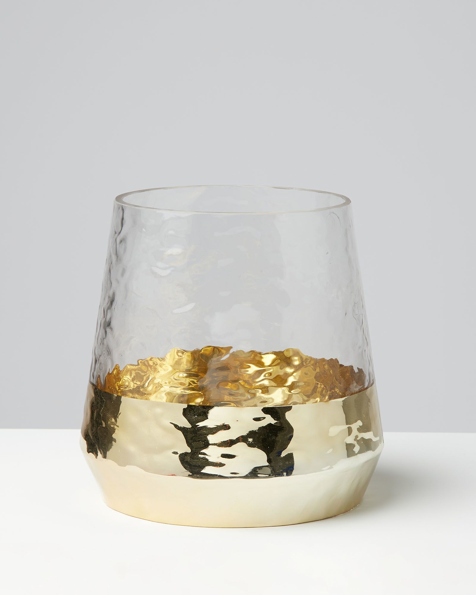 Oro Gold Glass Vase | Oliver Bonas