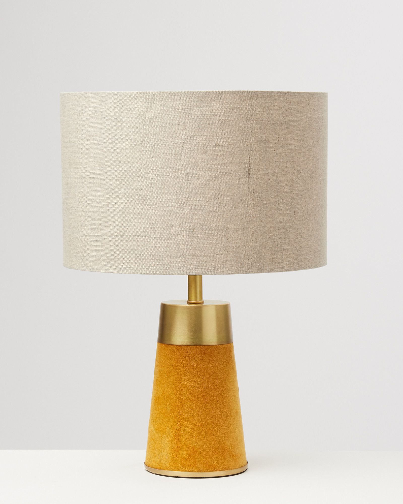 Ero Velvet Desk & Table Lamps Medium | Oliver Bonas