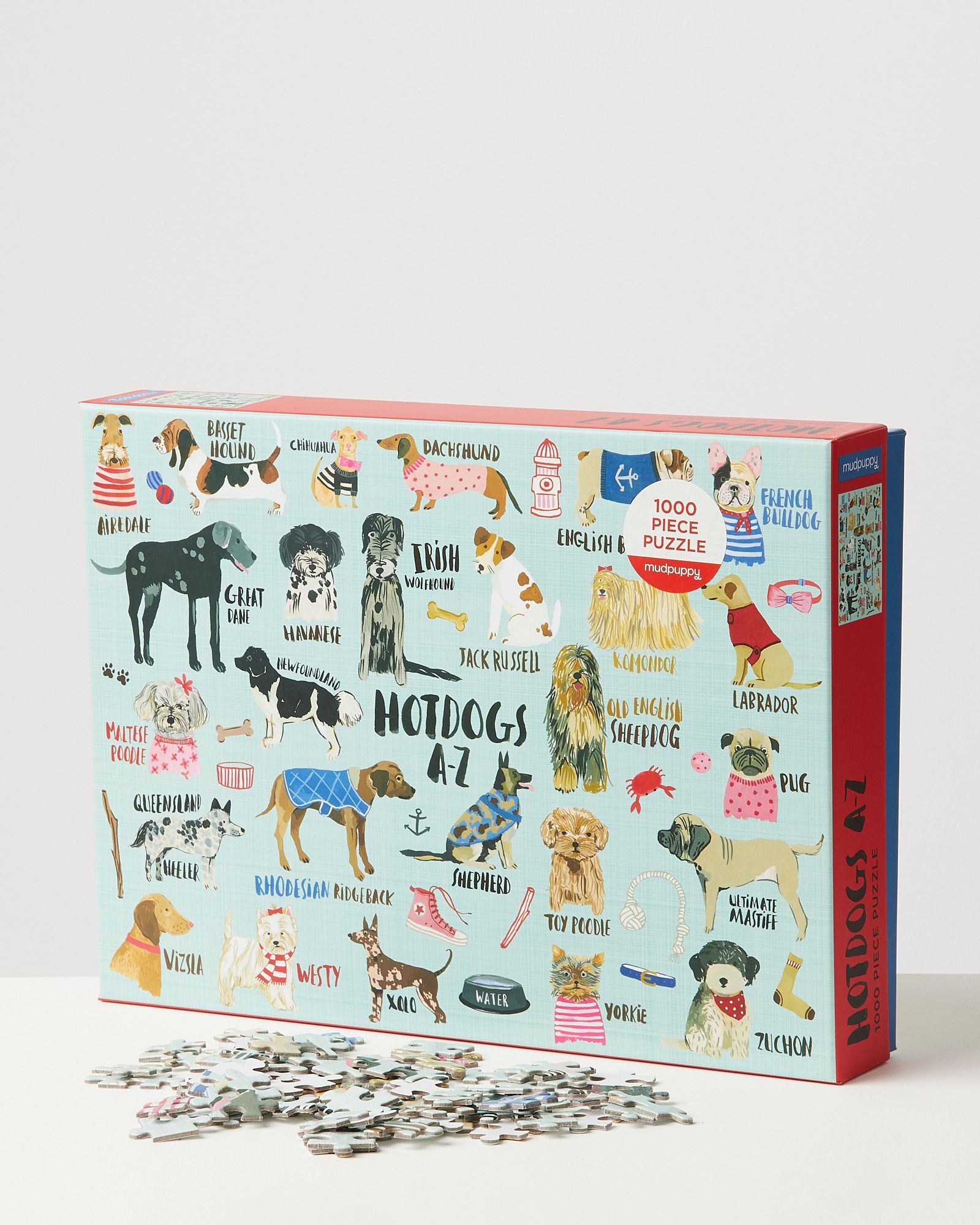 Hot Dogs A-Z 1000 Piece Jigsaw Puzzle