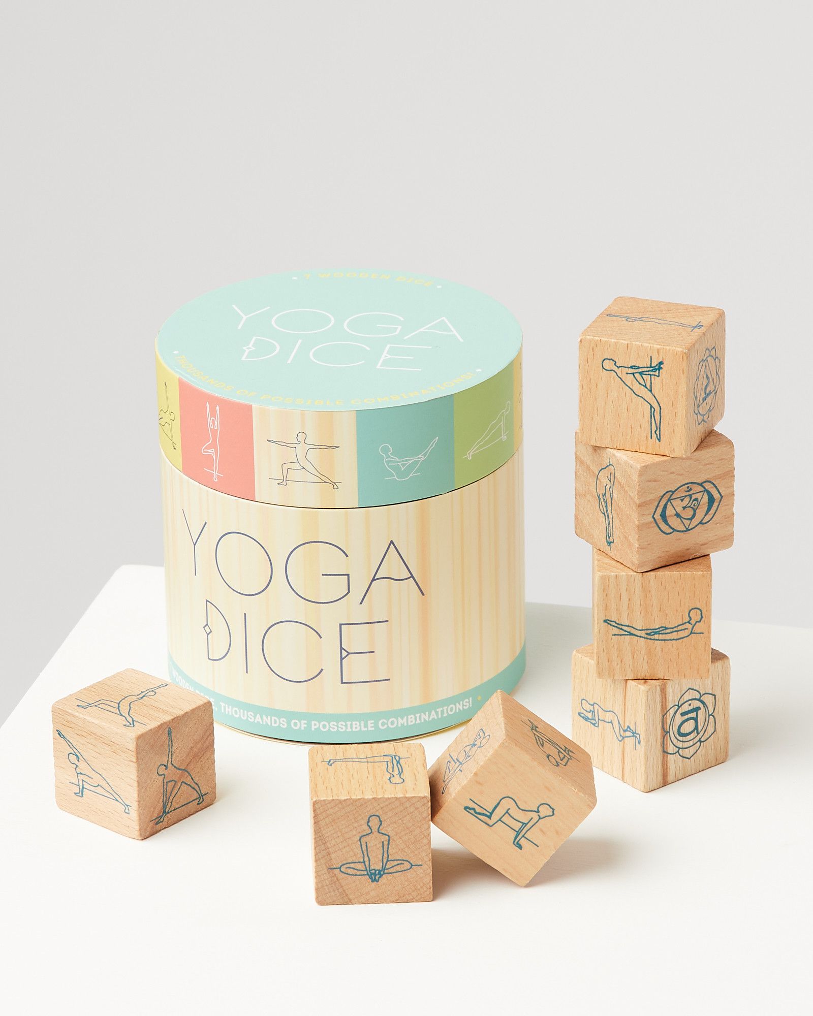 Yoga Positions Dice Game | Oliver Bonas