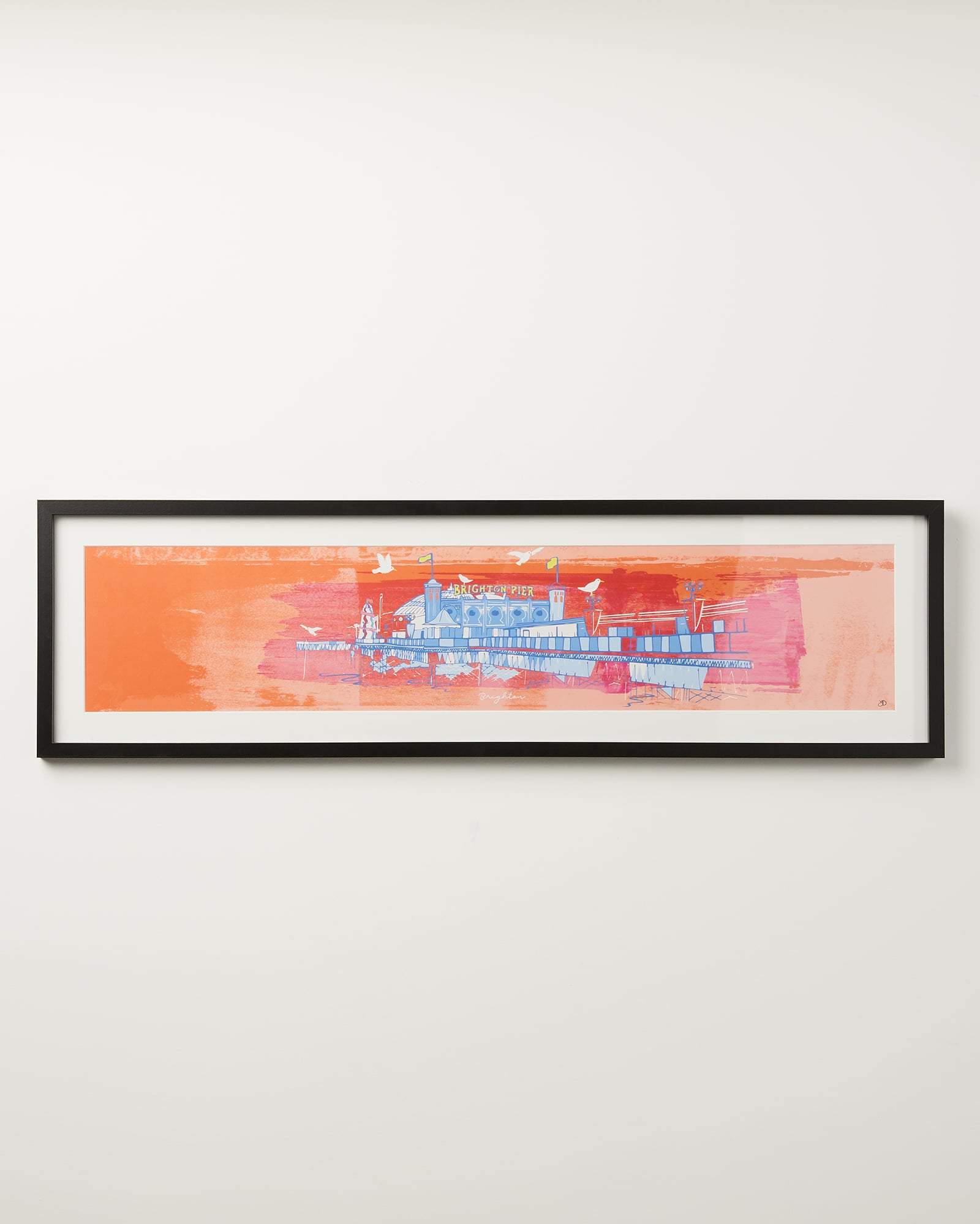 Brighton Pier Framed Wall Art Oliver Bonas