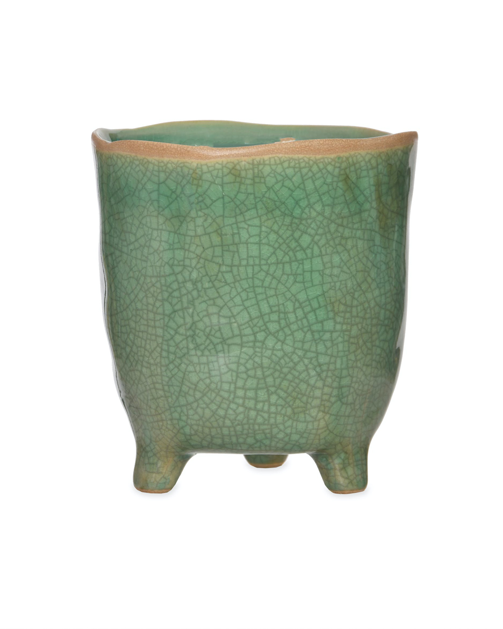 Grey Footed Ceramic Plant Pots Oliver Bonas