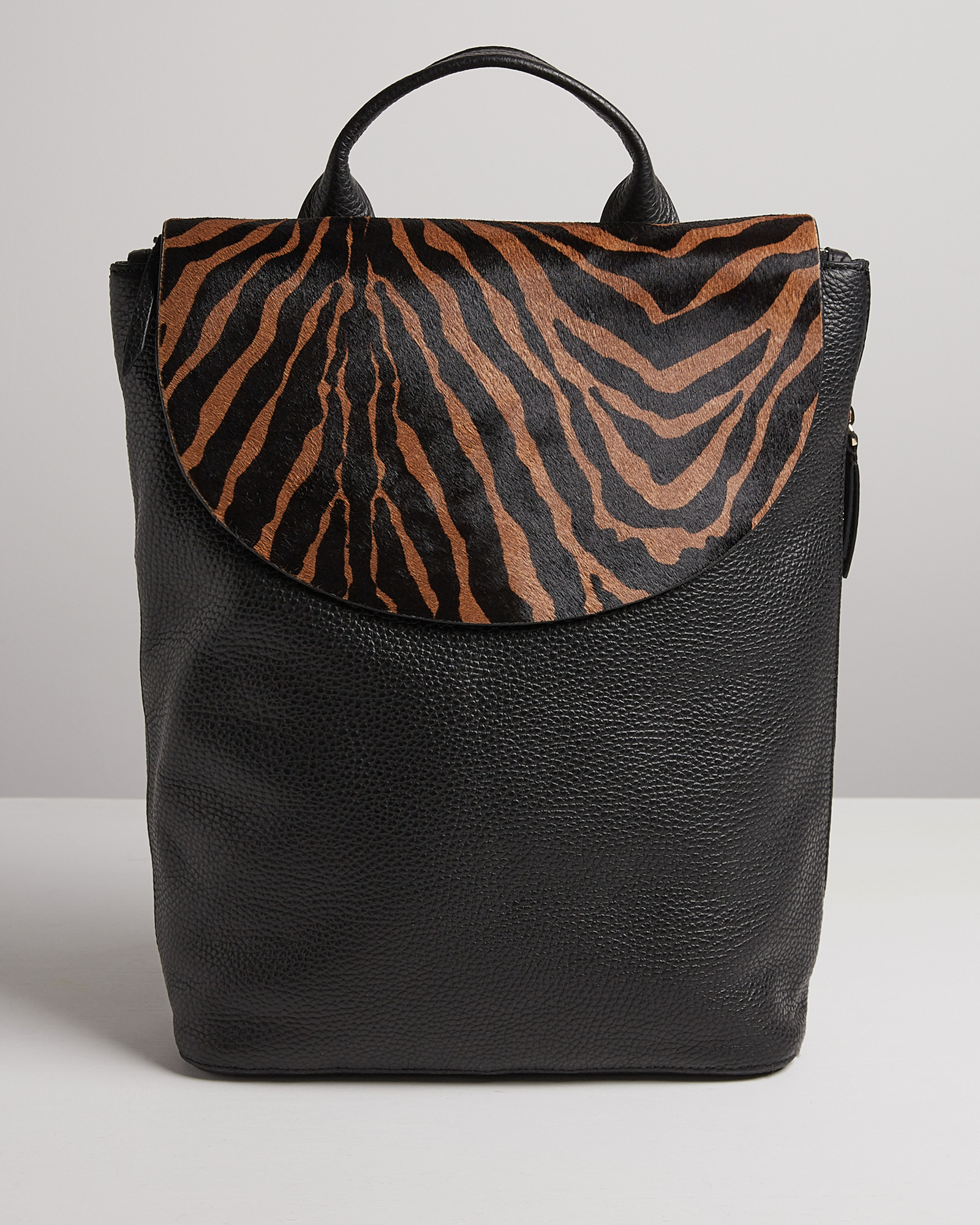 oliver bonas leather backpack