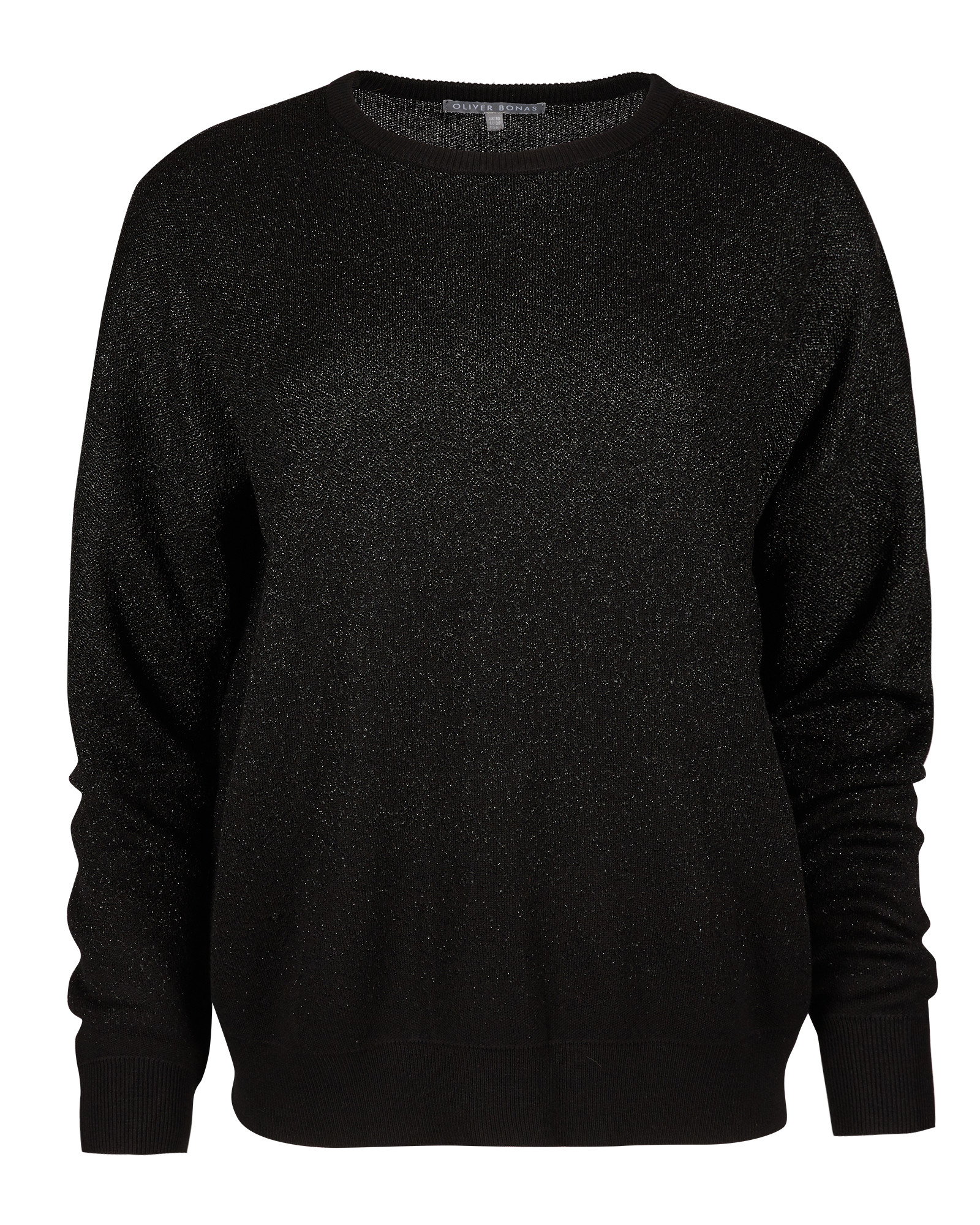 black glitter jumper