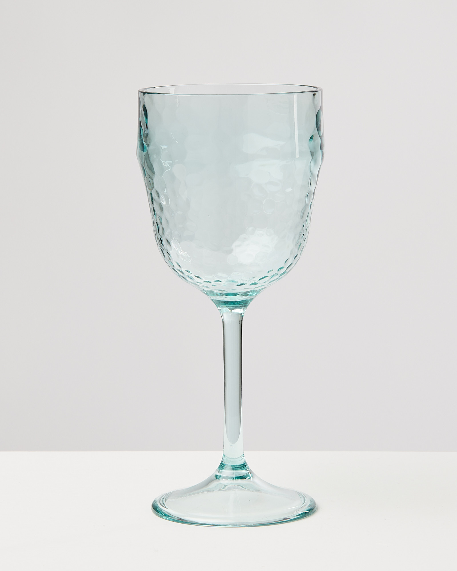Blue Acrylic Wine Glass Oliver Bonas IE