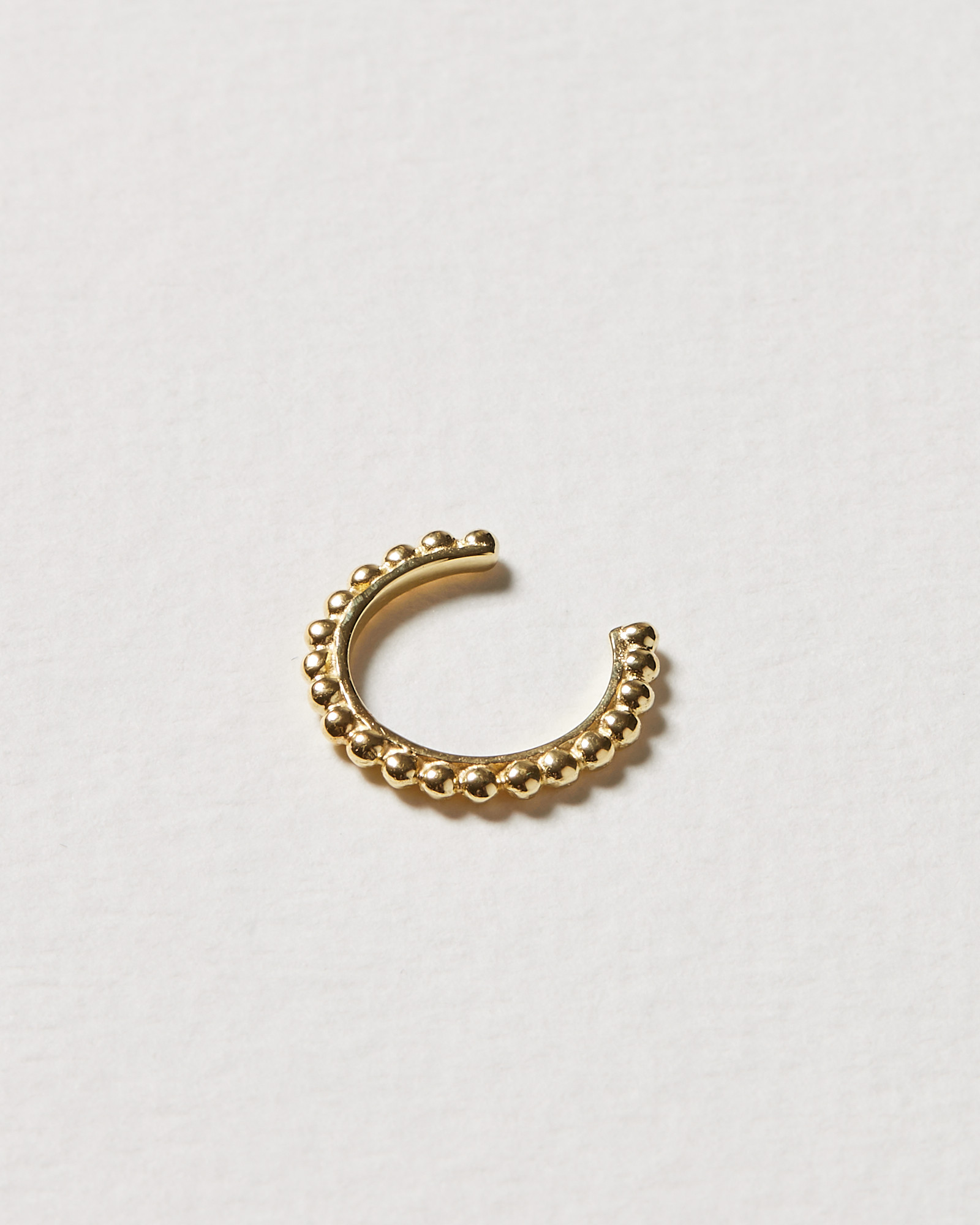 Dot Detail Gold Plated Ear Cuff Oliver Bonas