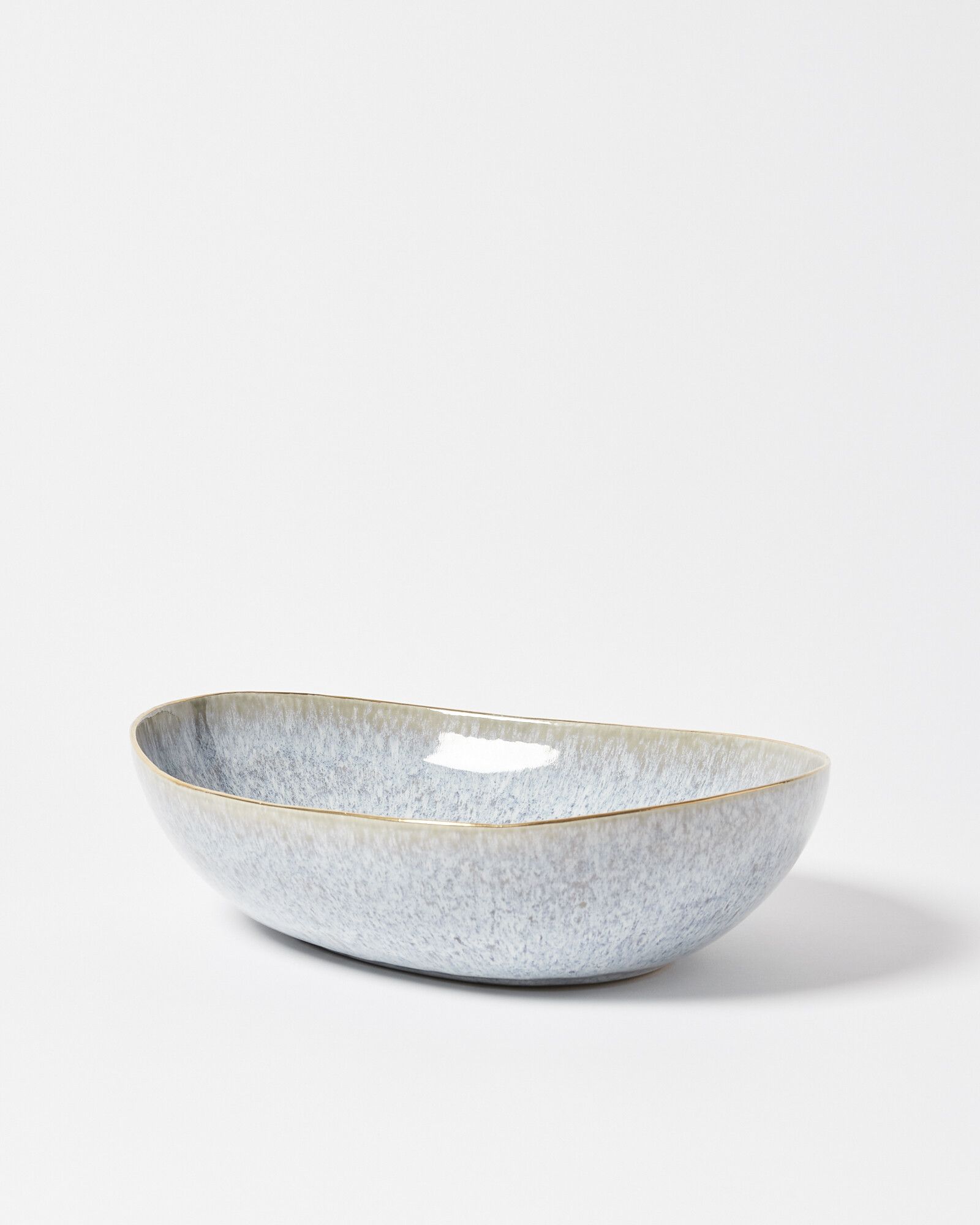 Tuya Blue Ceramic Serving Bowl Large | Oliver Bonas