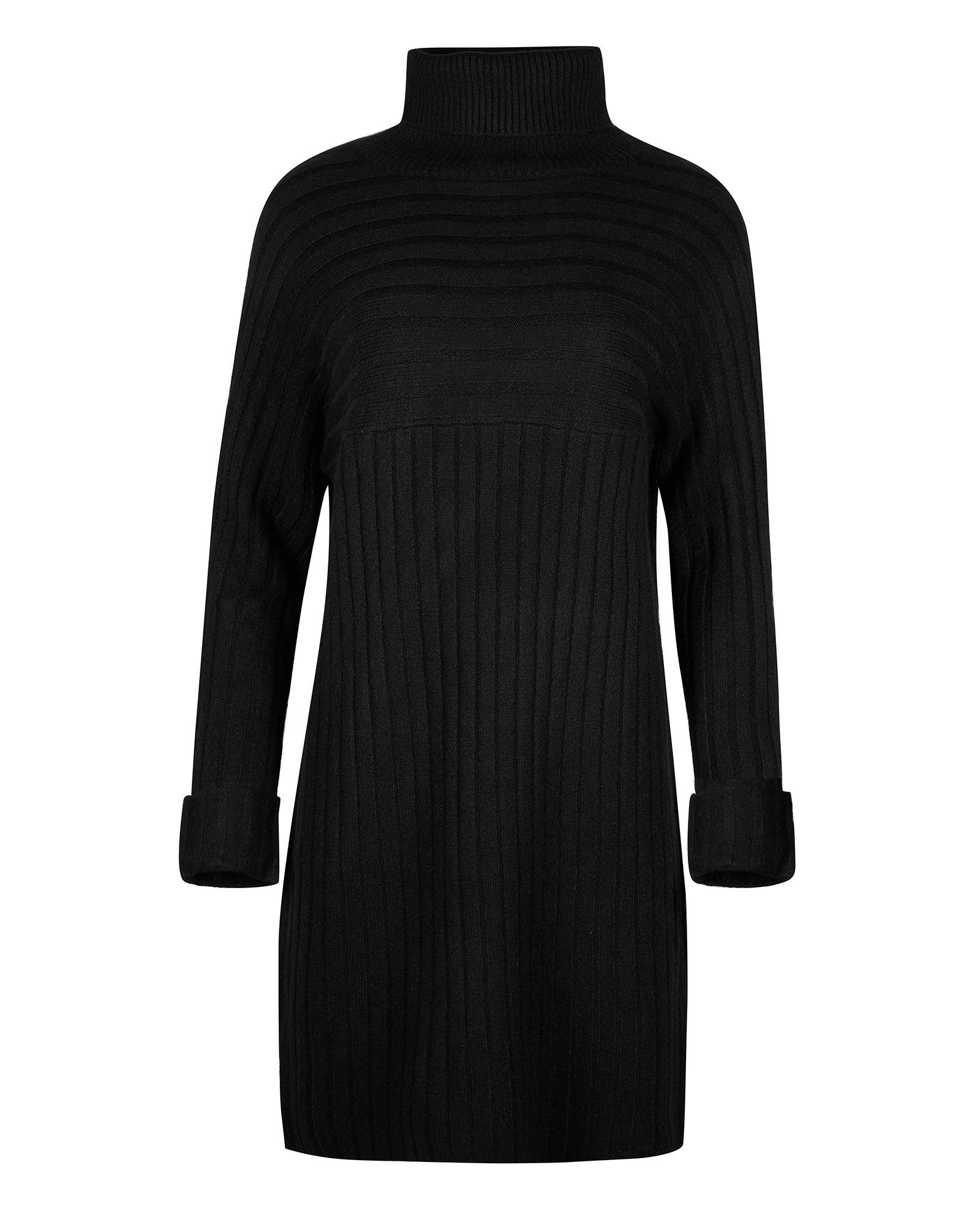 Buy > knitted black jumper dress > in stock