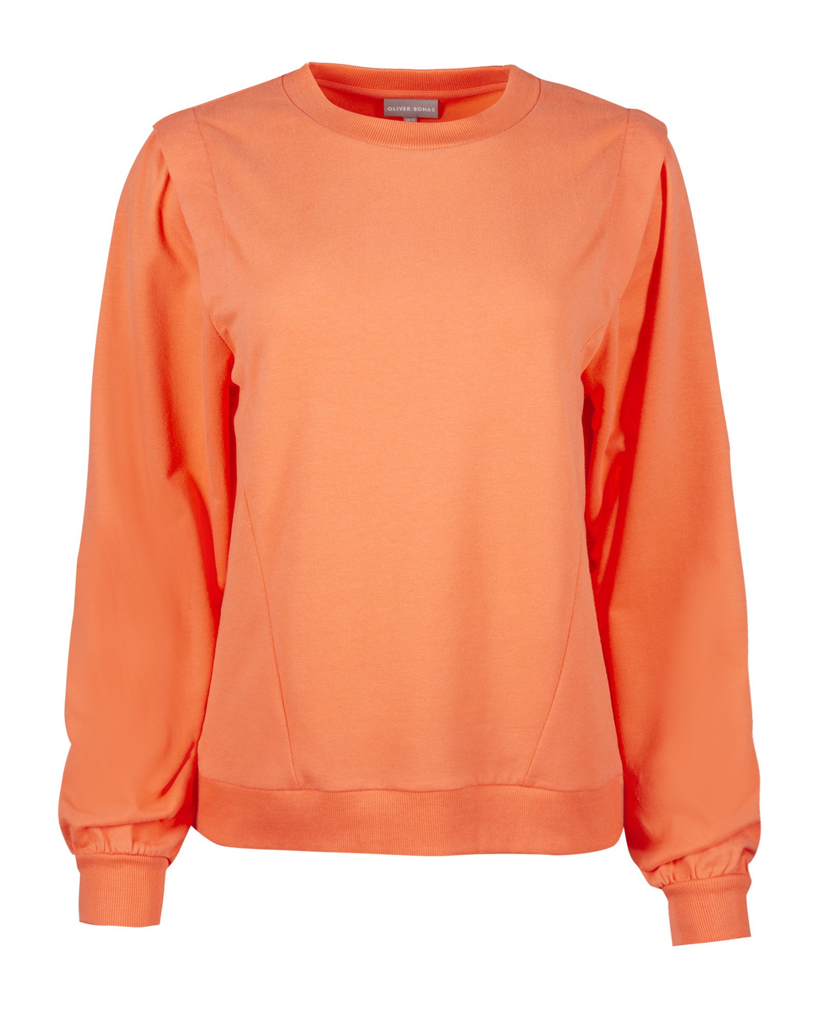 orange sweatshirt