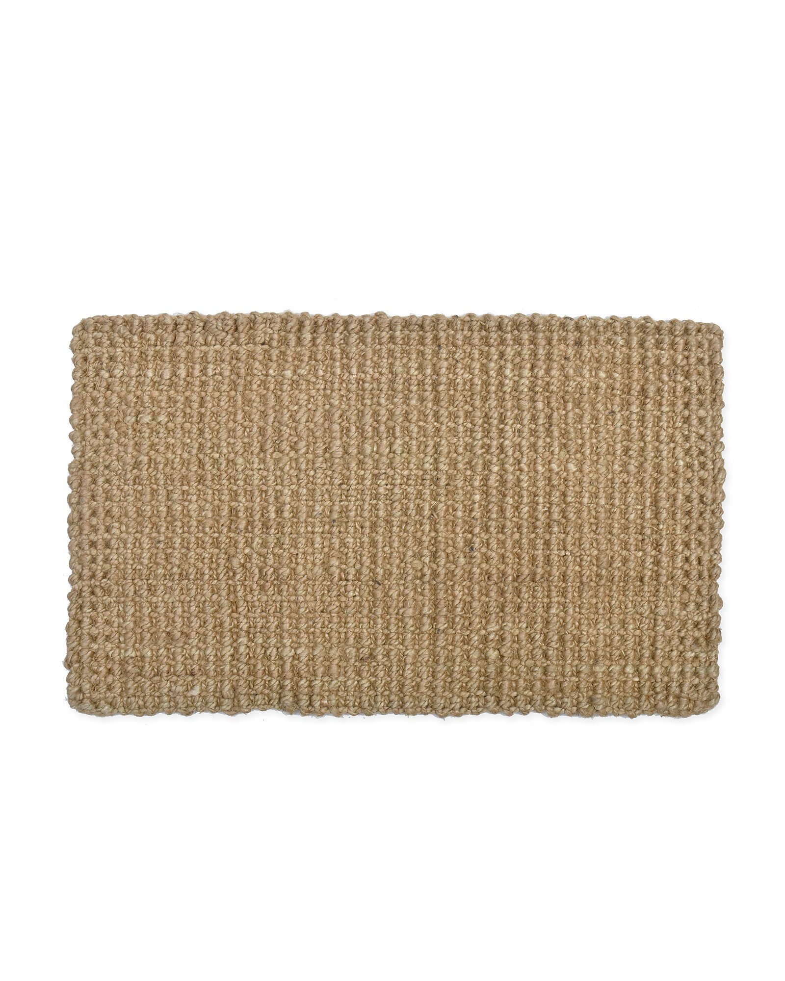 Natural Woven Jute Doormat Rectangle Oliver Bonas