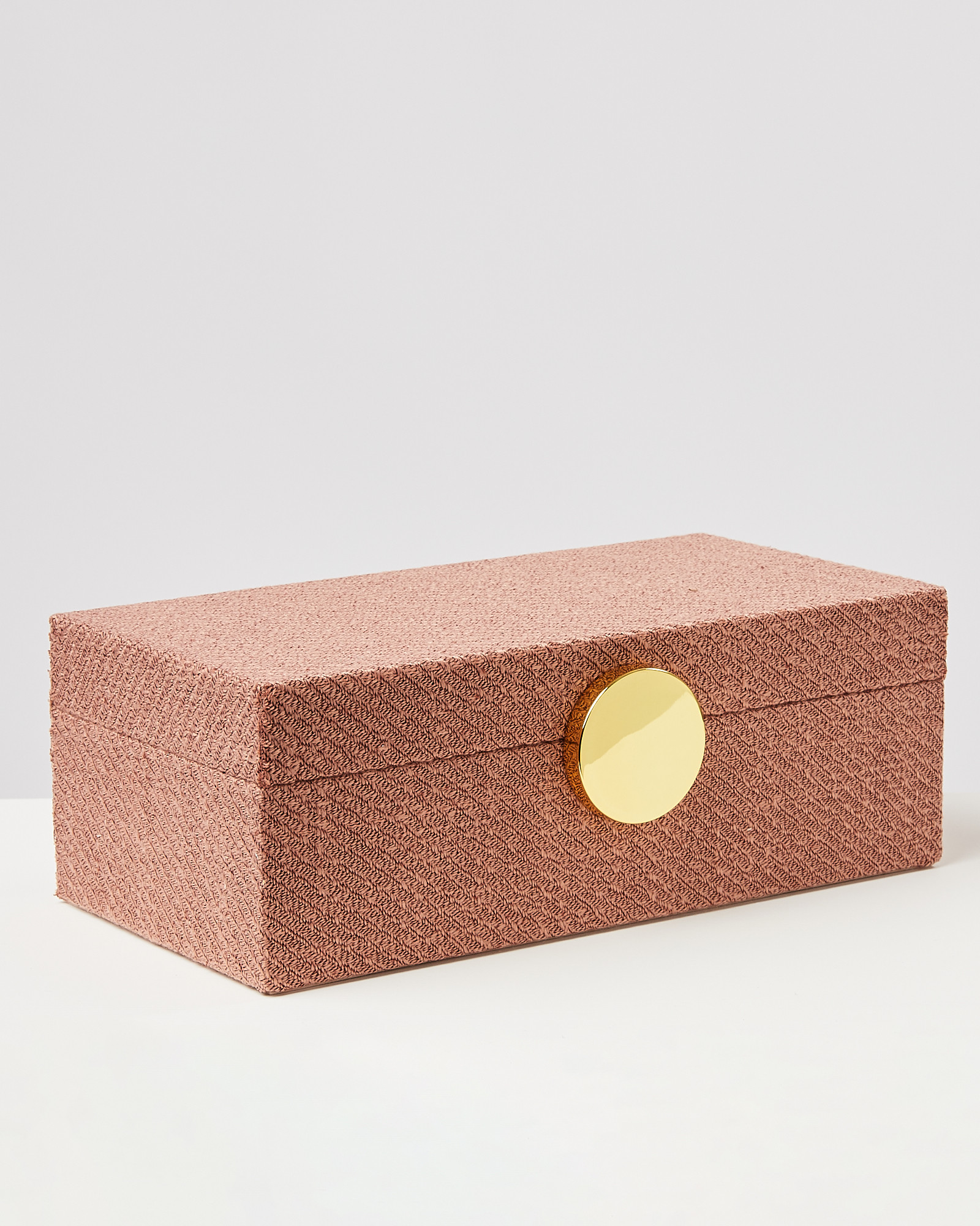 Tela Fabric Jewellery Box Oliver Bonas