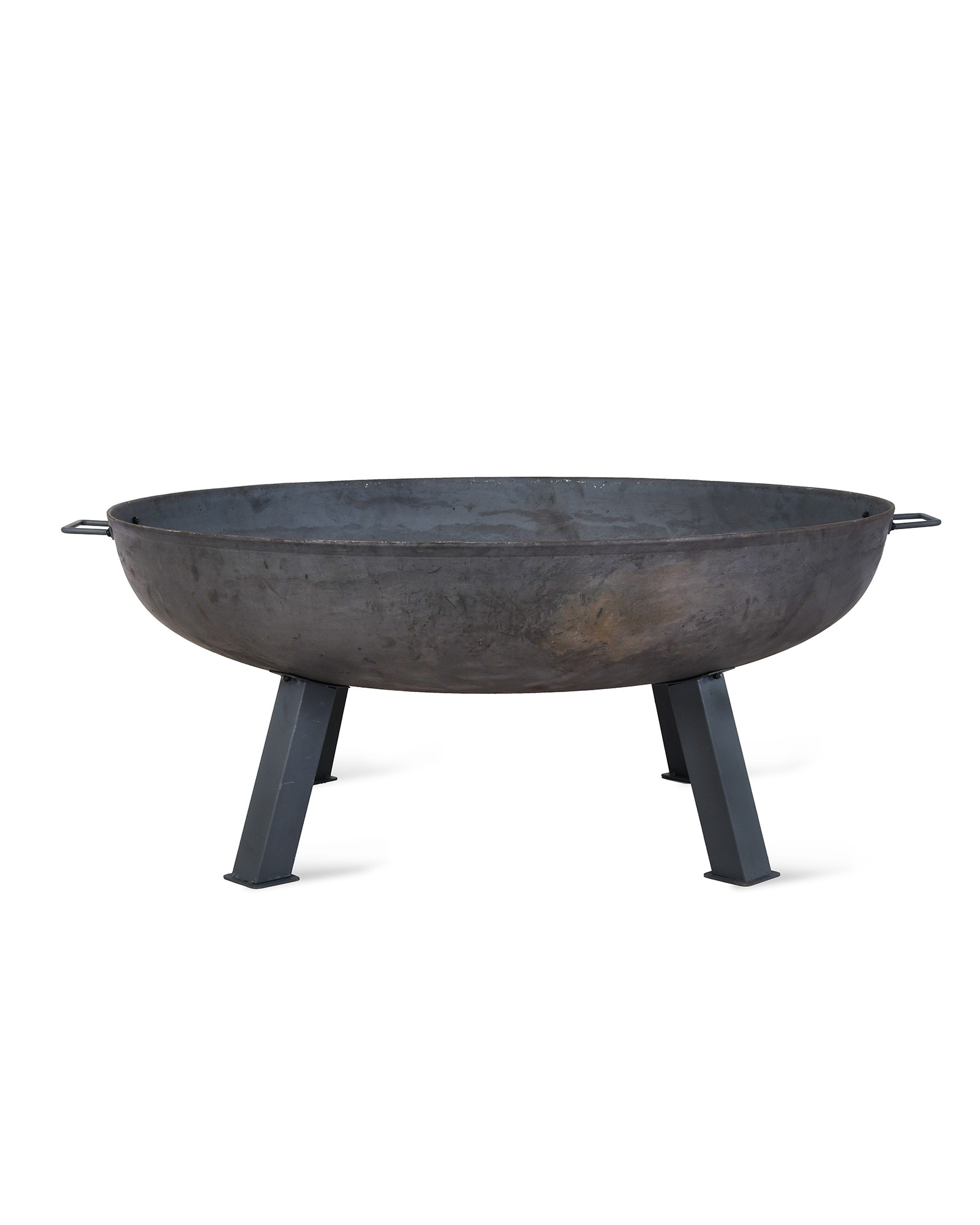 Raw Metal Bowl Fire Pit Large Oliver Bonas