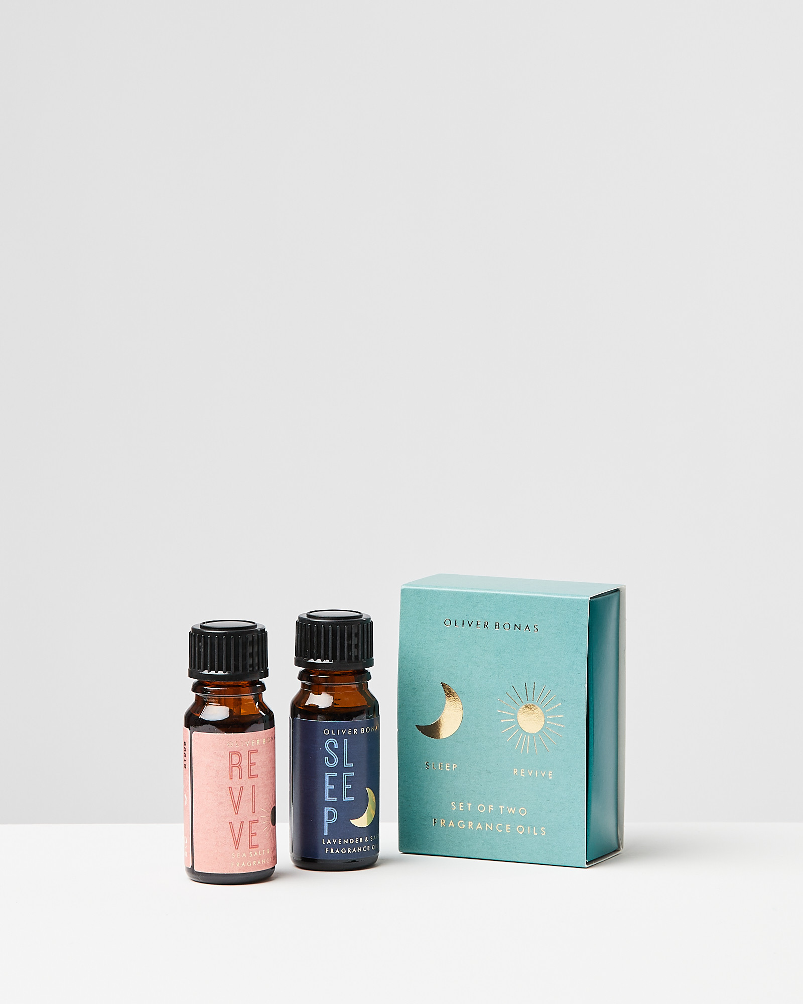 Sleep & Revive Wellness Fragrance Oils Set of Two Oliver Bonas