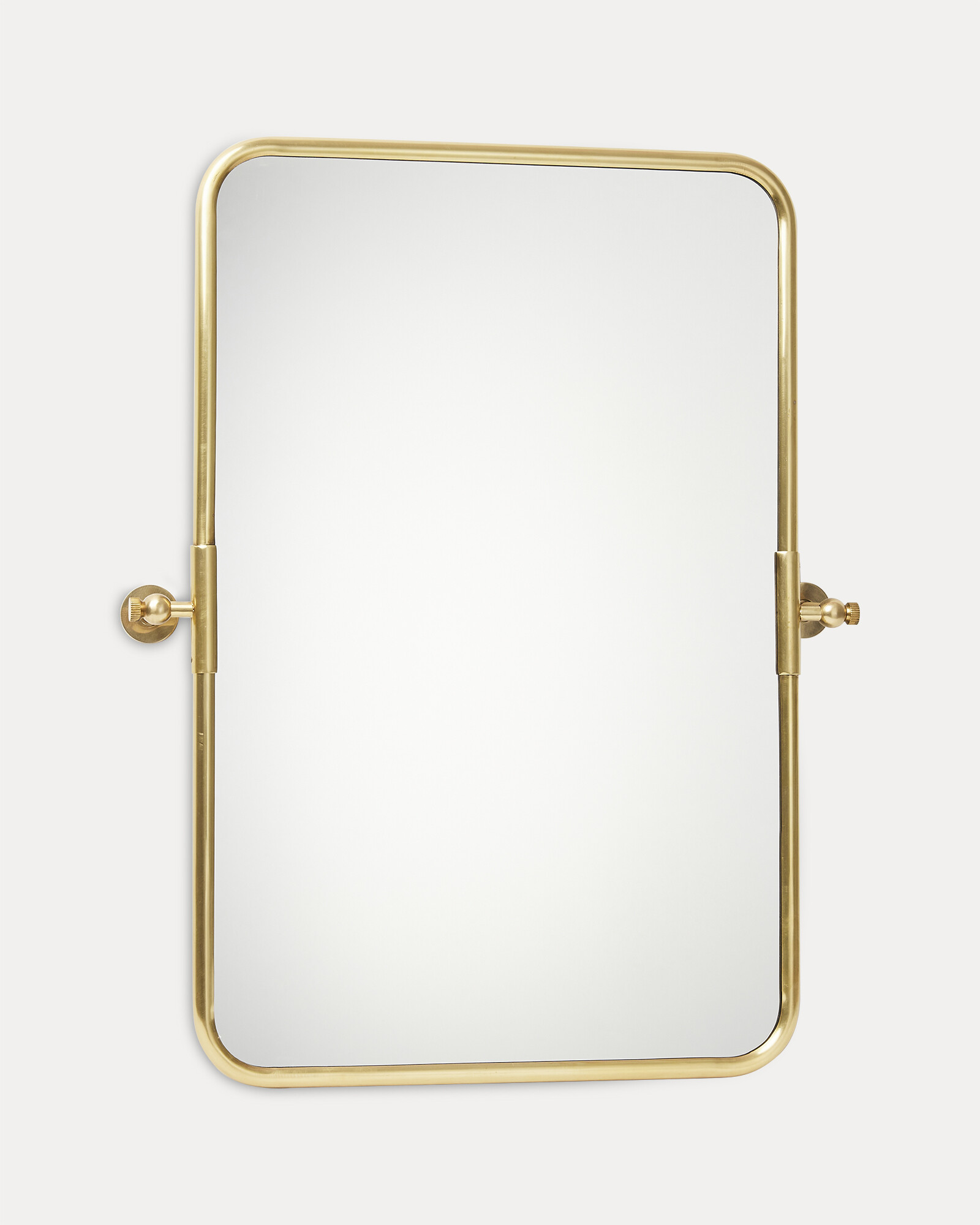 Rectangular Gold Tilting Wall Mirror Large | Oliver Bonas
