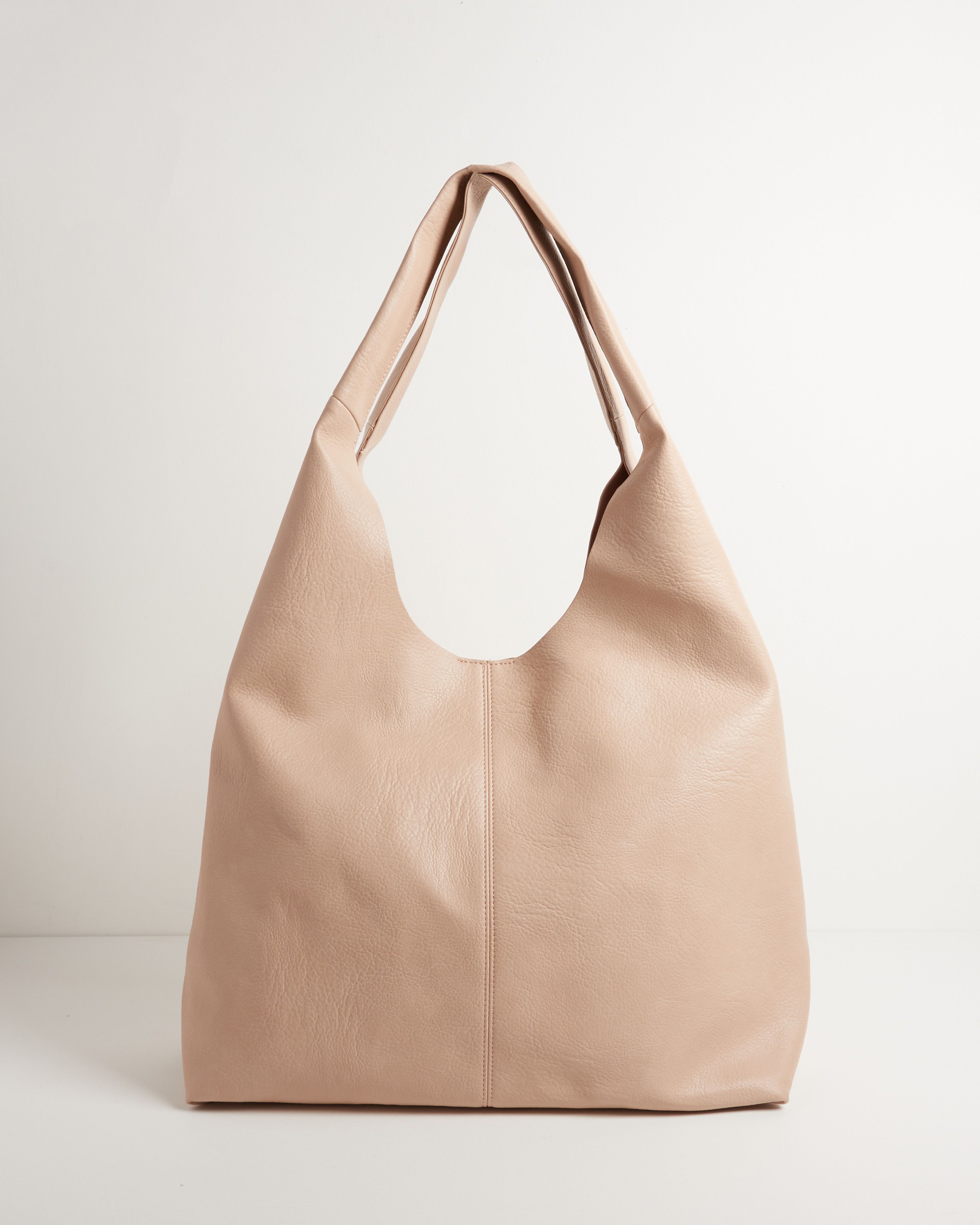 Brown Oversized Leather Tote Bag Shoulder Bag Slouchy Tote Handbag for  Women Weekender Soft Leather Bag Campus Bag - AliExpress