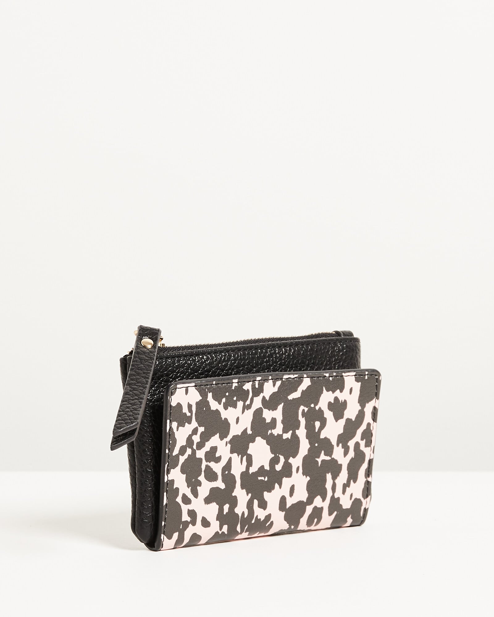 black fold over purse