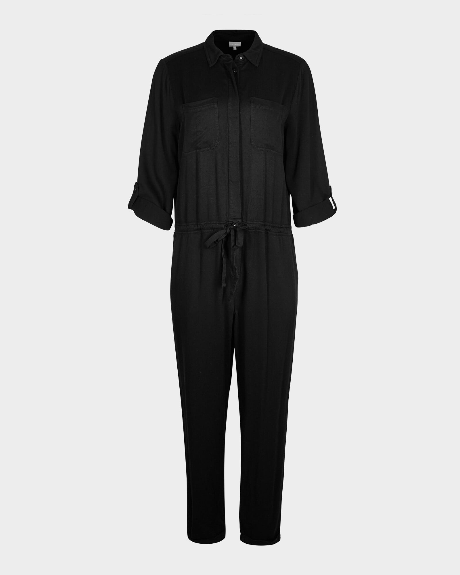 Grey checkered boiler jumpsuit