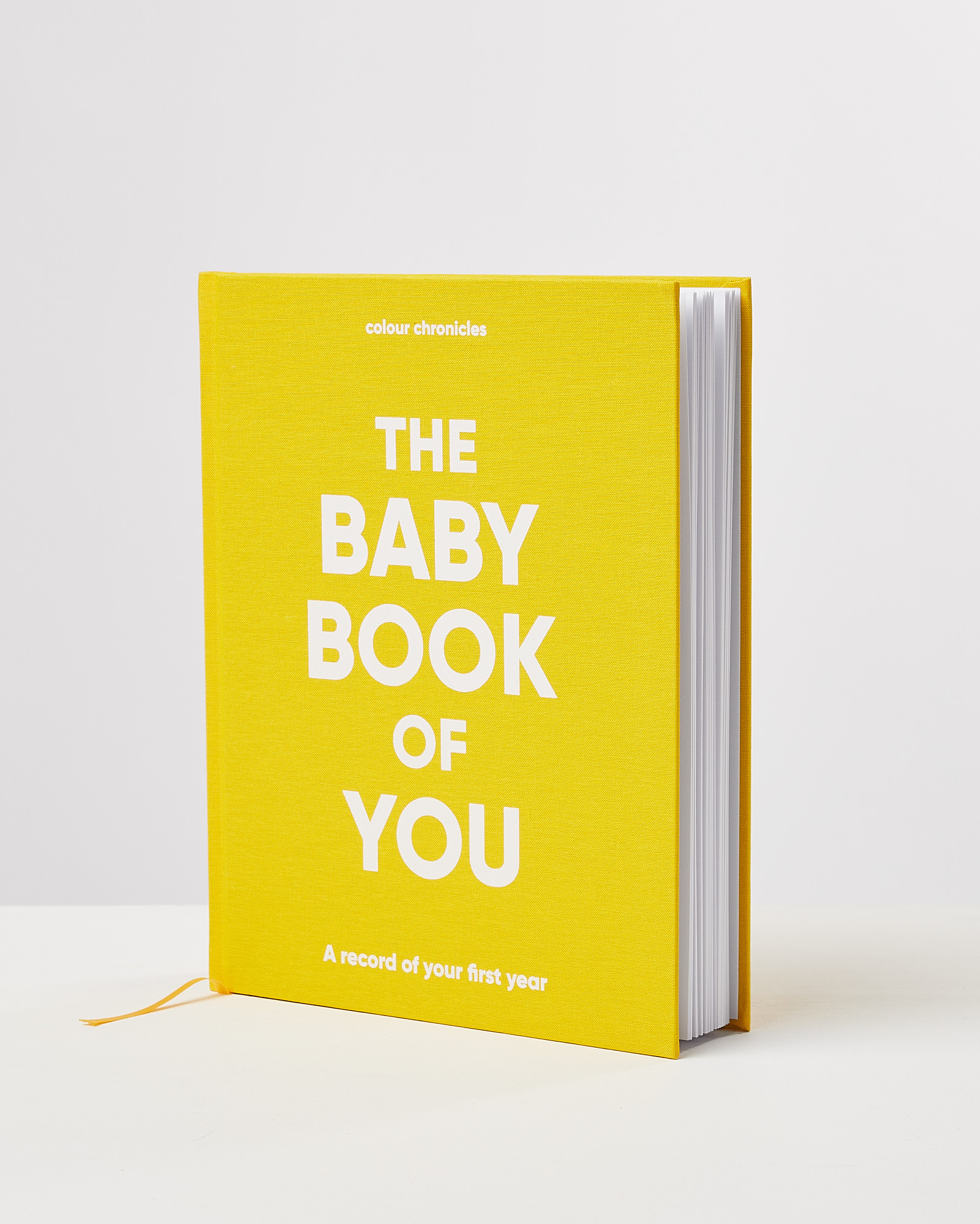 The Baby Book of You A Record of Your First Year Oliver Bonas