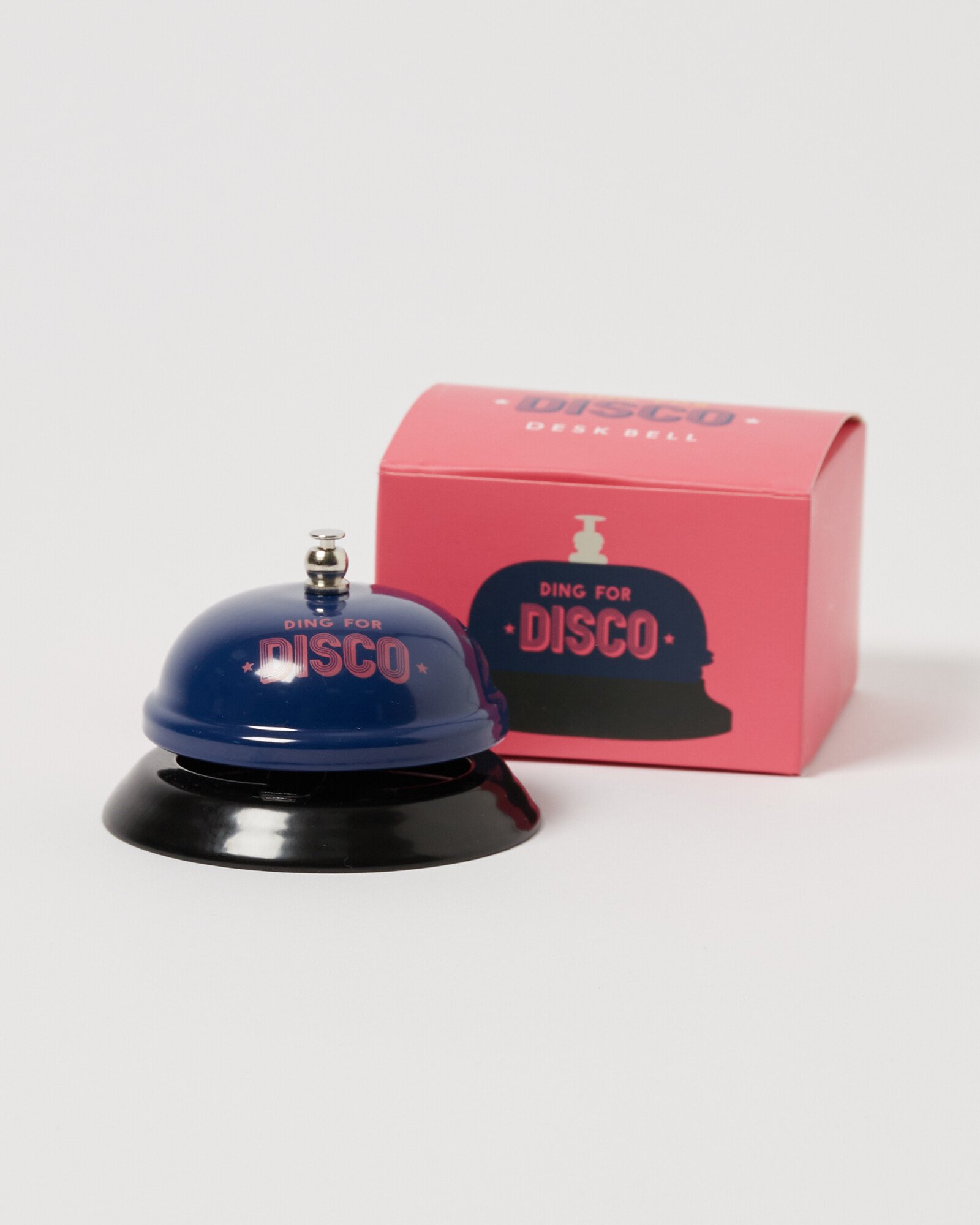 Ding For Disco Blue Metal Bell Oliver Bonas