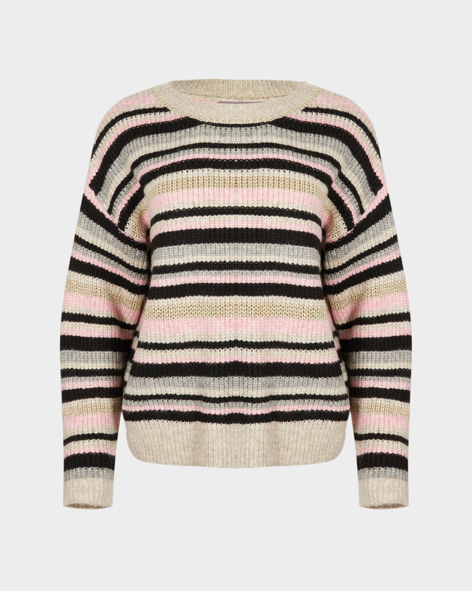 Knitwear Garnish Sweattshirt Knitted Sweater Garnish Sweatshirt
