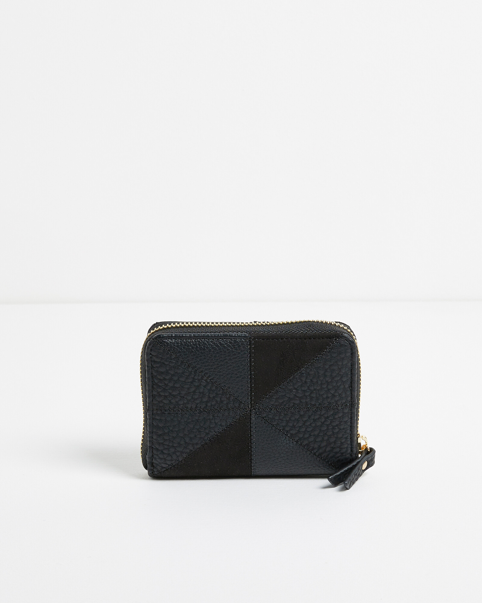 Adie Patchwork Black Purse Oliver Bonas