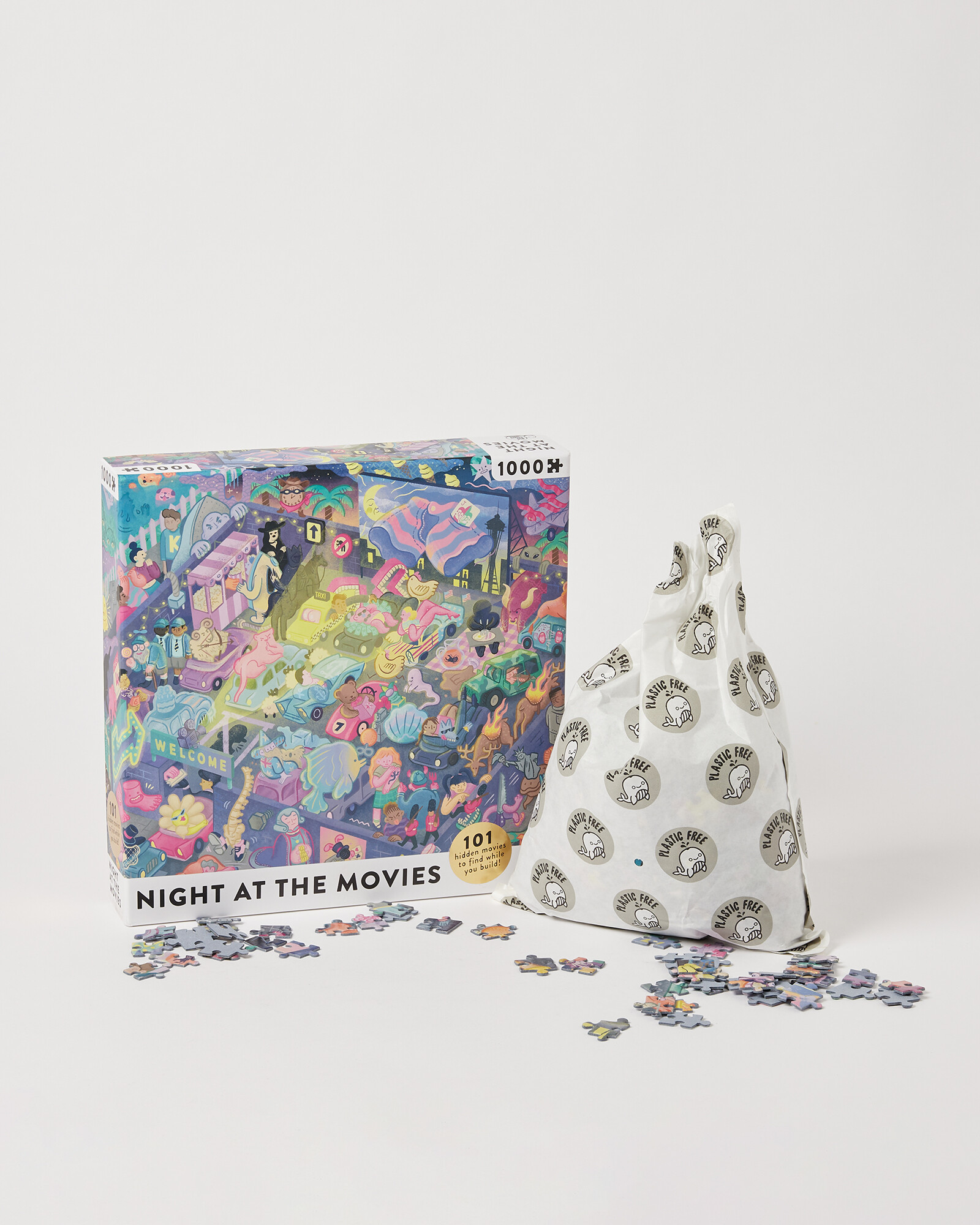 Night at the Movies Jigsaw Puzzle Oliver Bonas