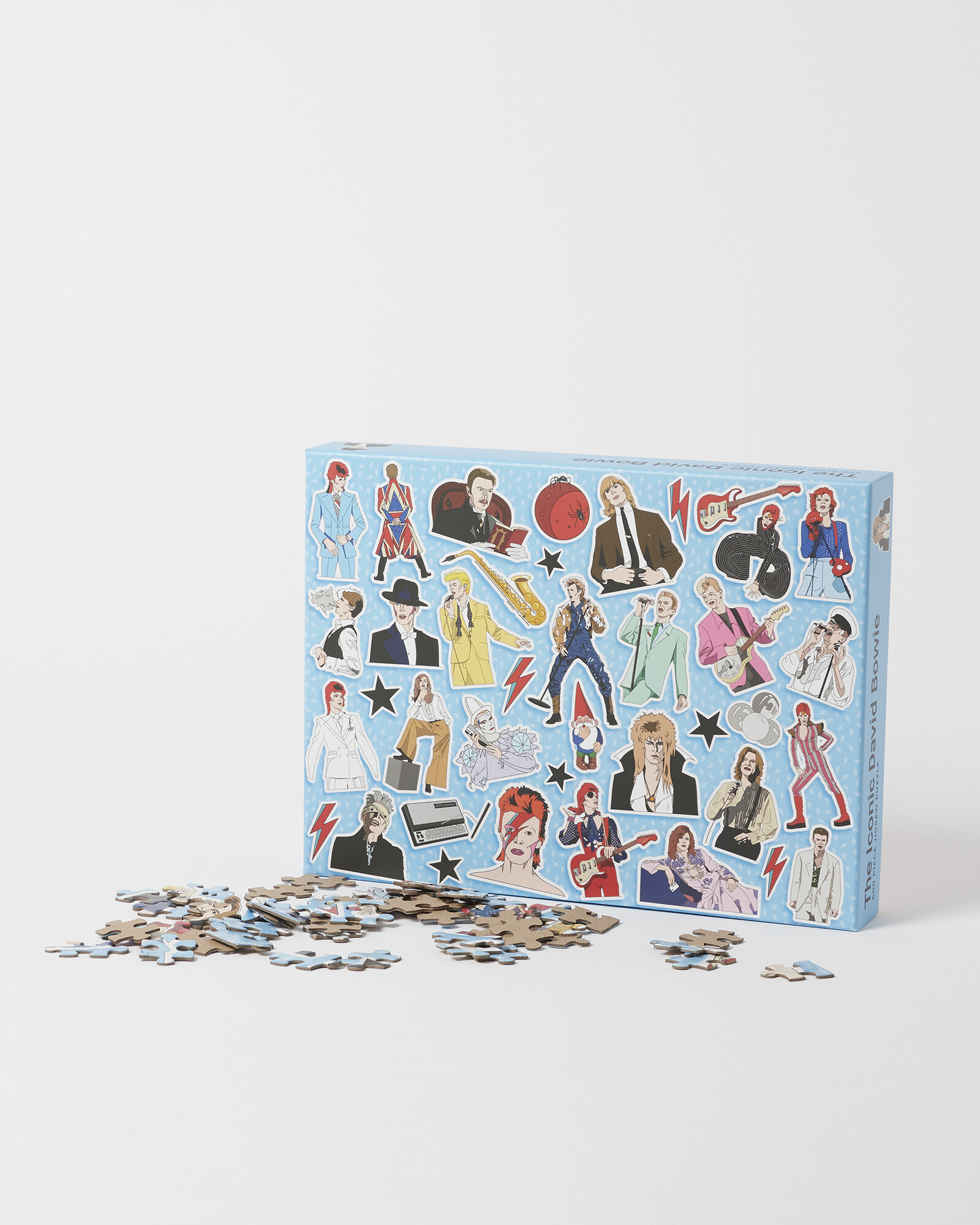 Iconic David Bowie 500 Piece Jigsaw Puzzle Oliver Bonas