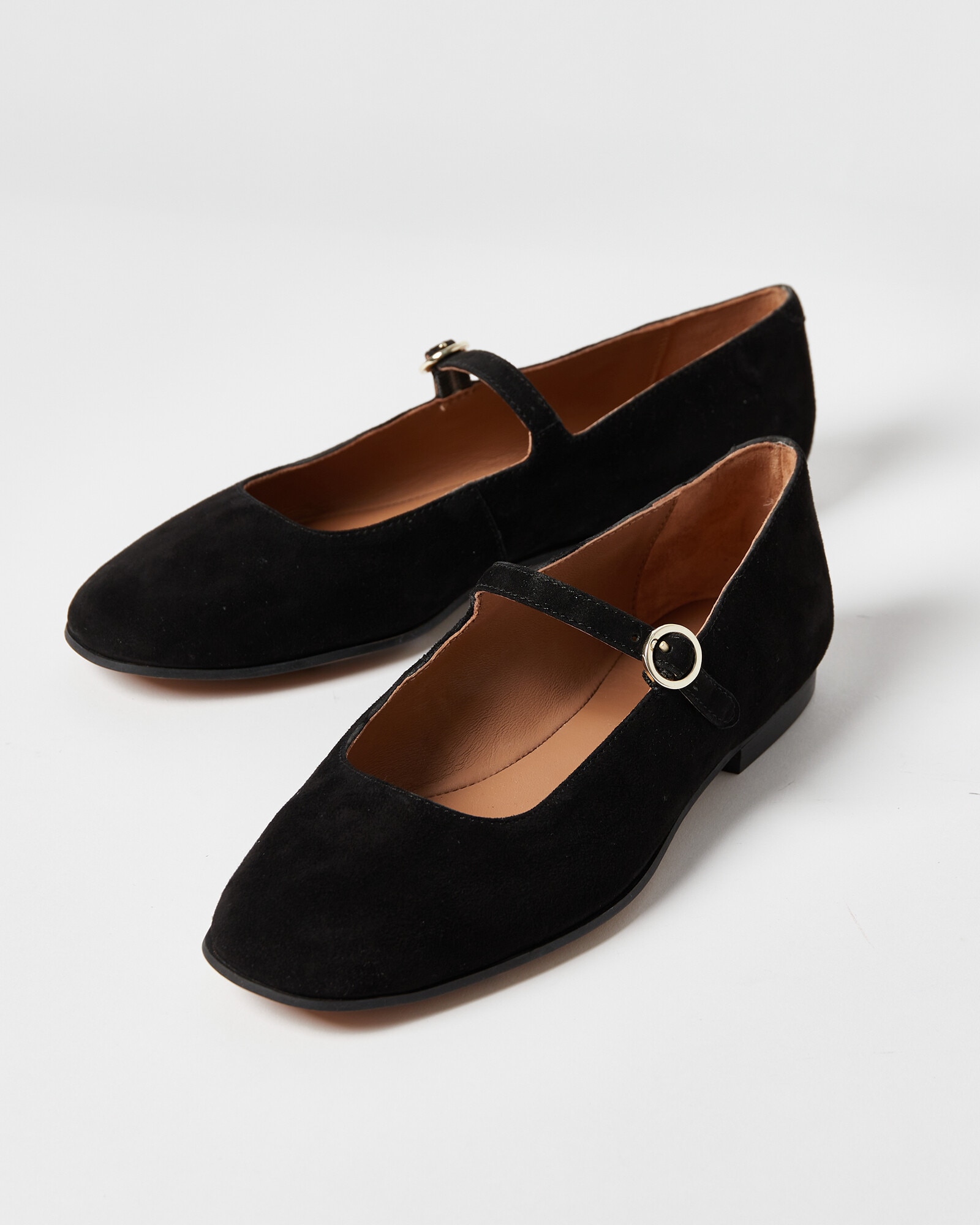 John Lewis Harrietta Mary Jane Leather Pumps, Black at John Lewis