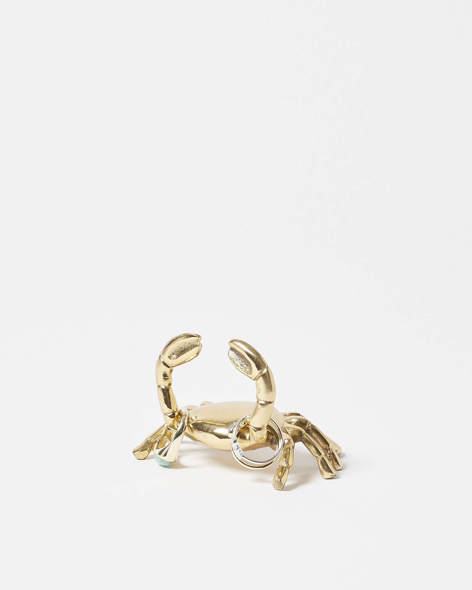 Crab Gold Metal Ring Holder | Oliver Bonas