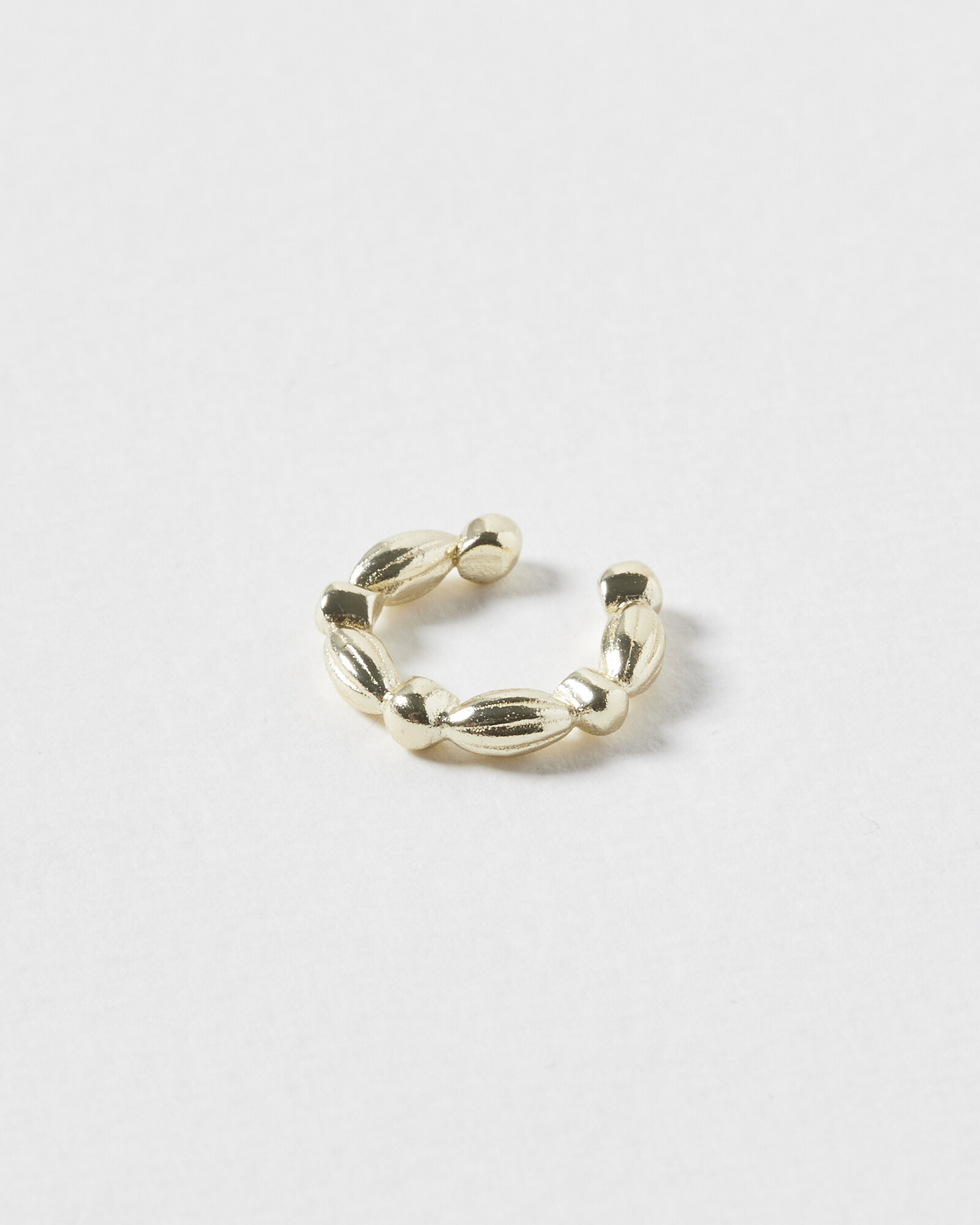 Chara Gold Plated Ear Cuff Oliver Bonas