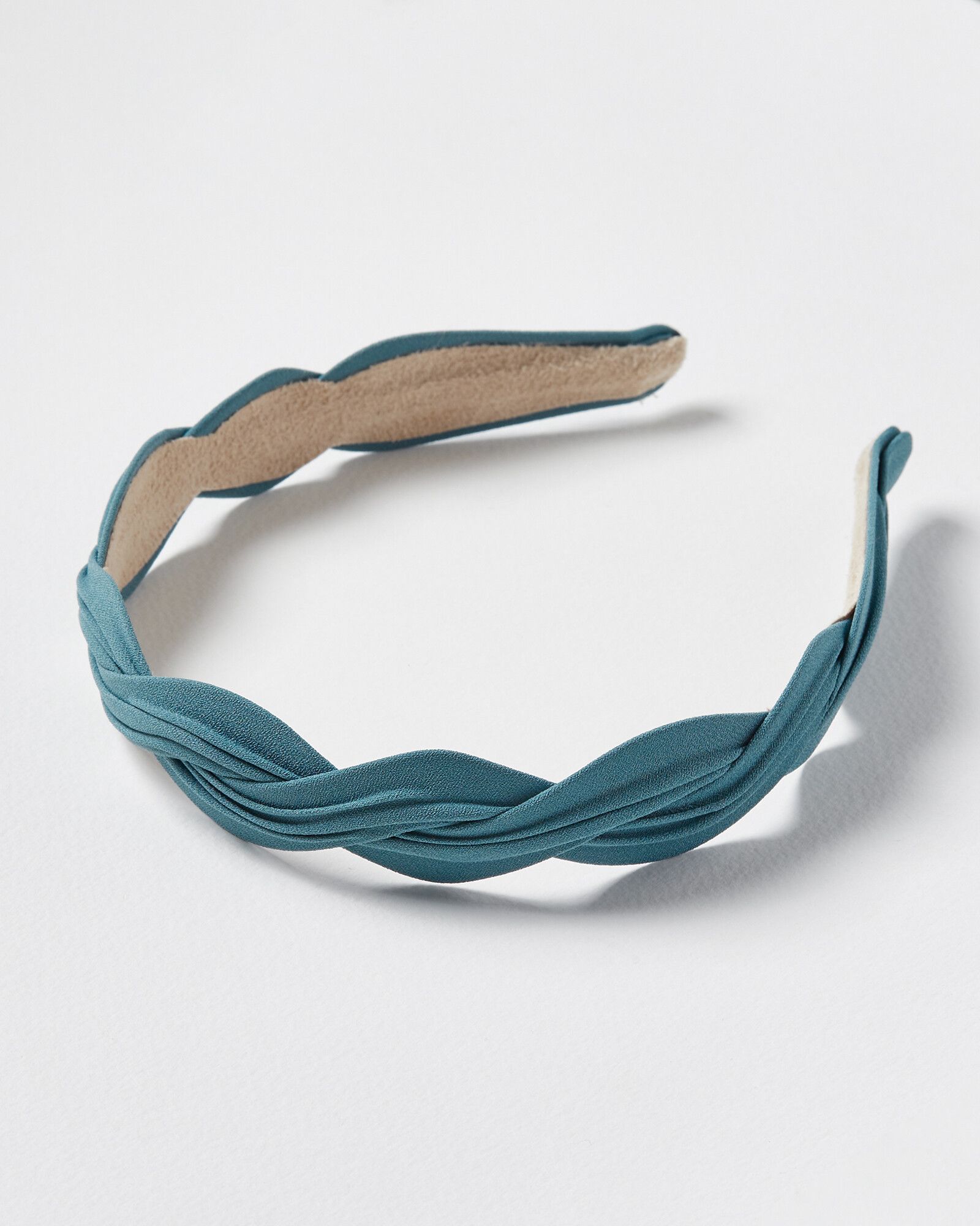 Esmerelda Thin Blue Headband | Oliver Bonas