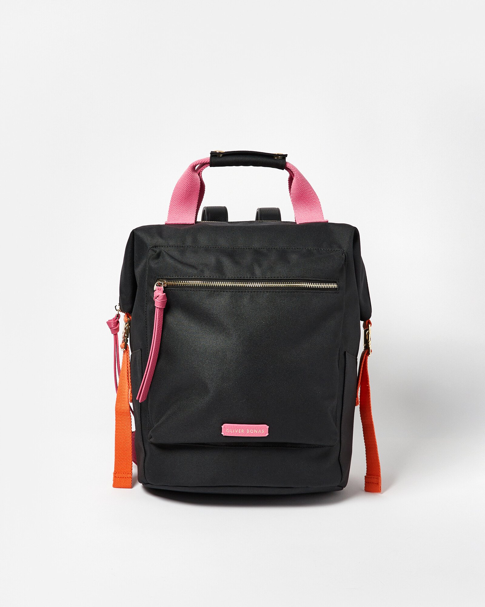 Black Slouch Colour Pop Backpack Oliver Bonas