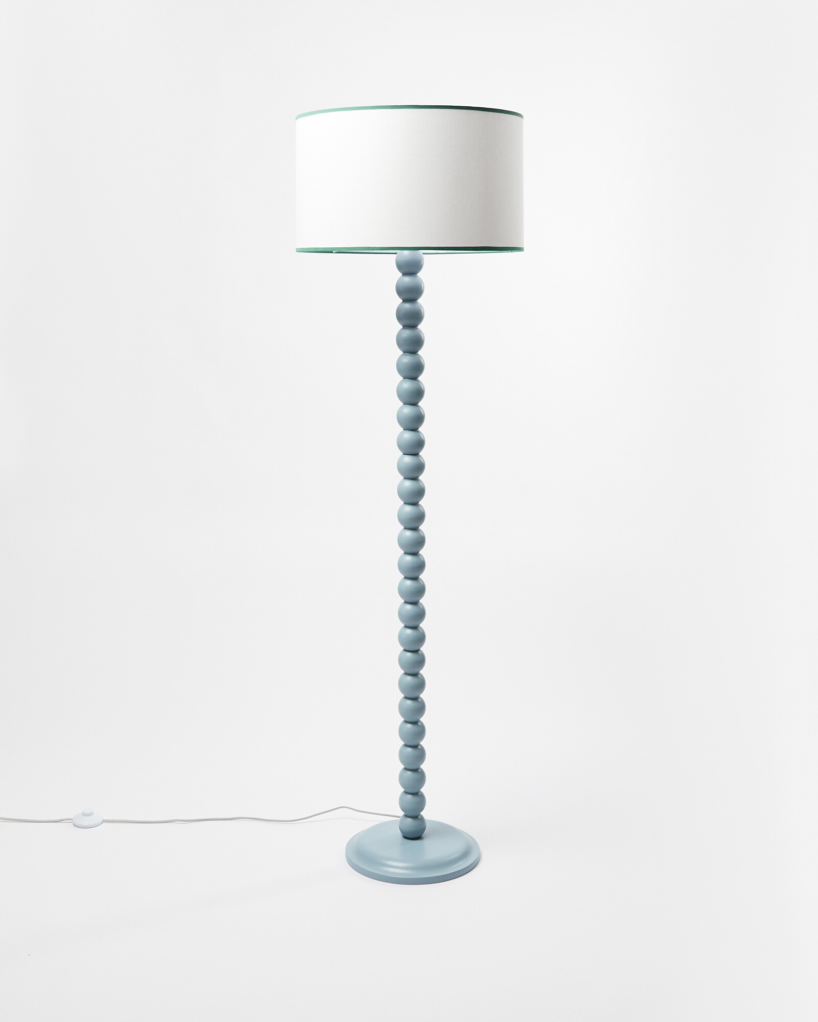 Bobbin Blue Wooden Floor Light