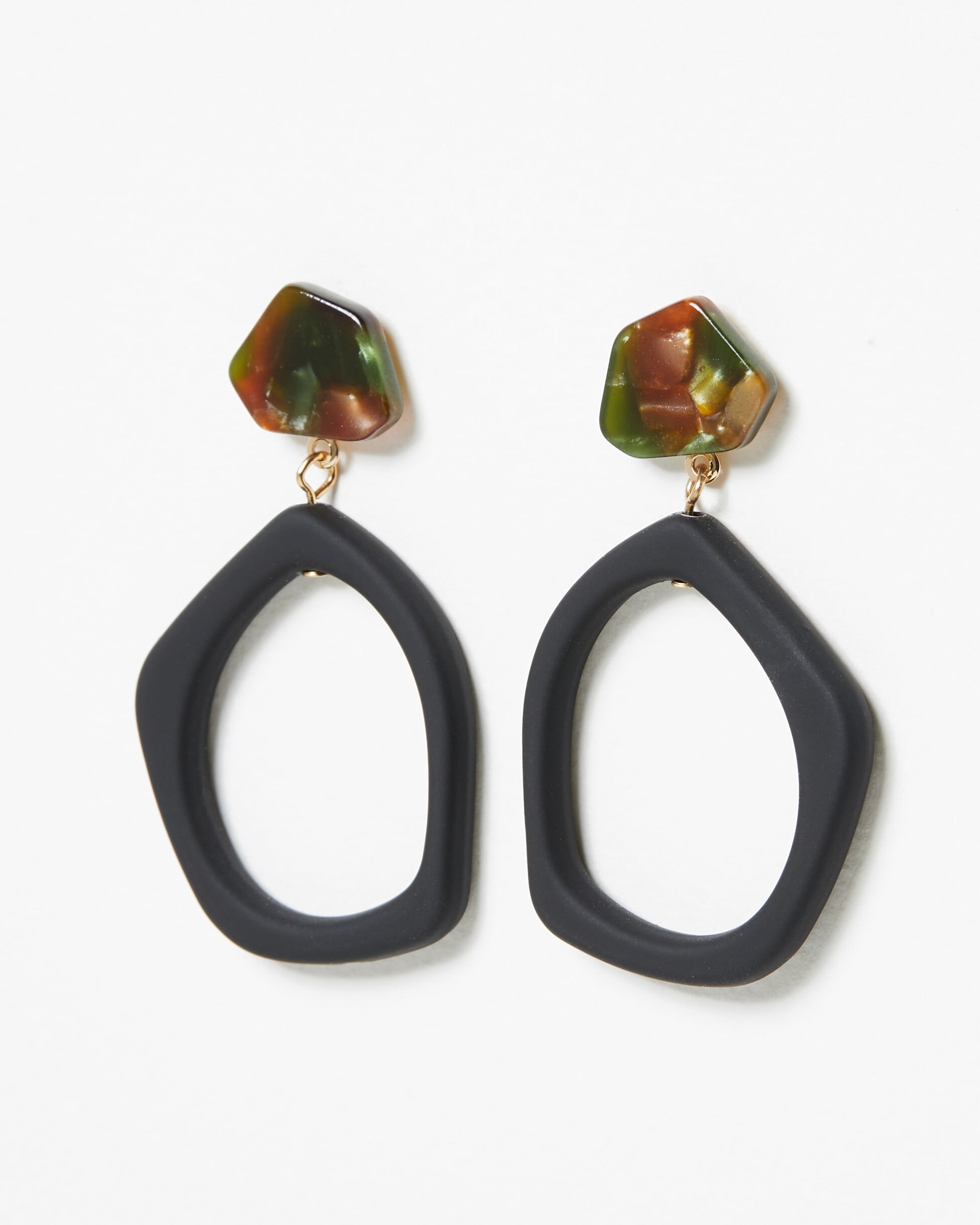 FAIDRA RESIN DROP EARRINGS