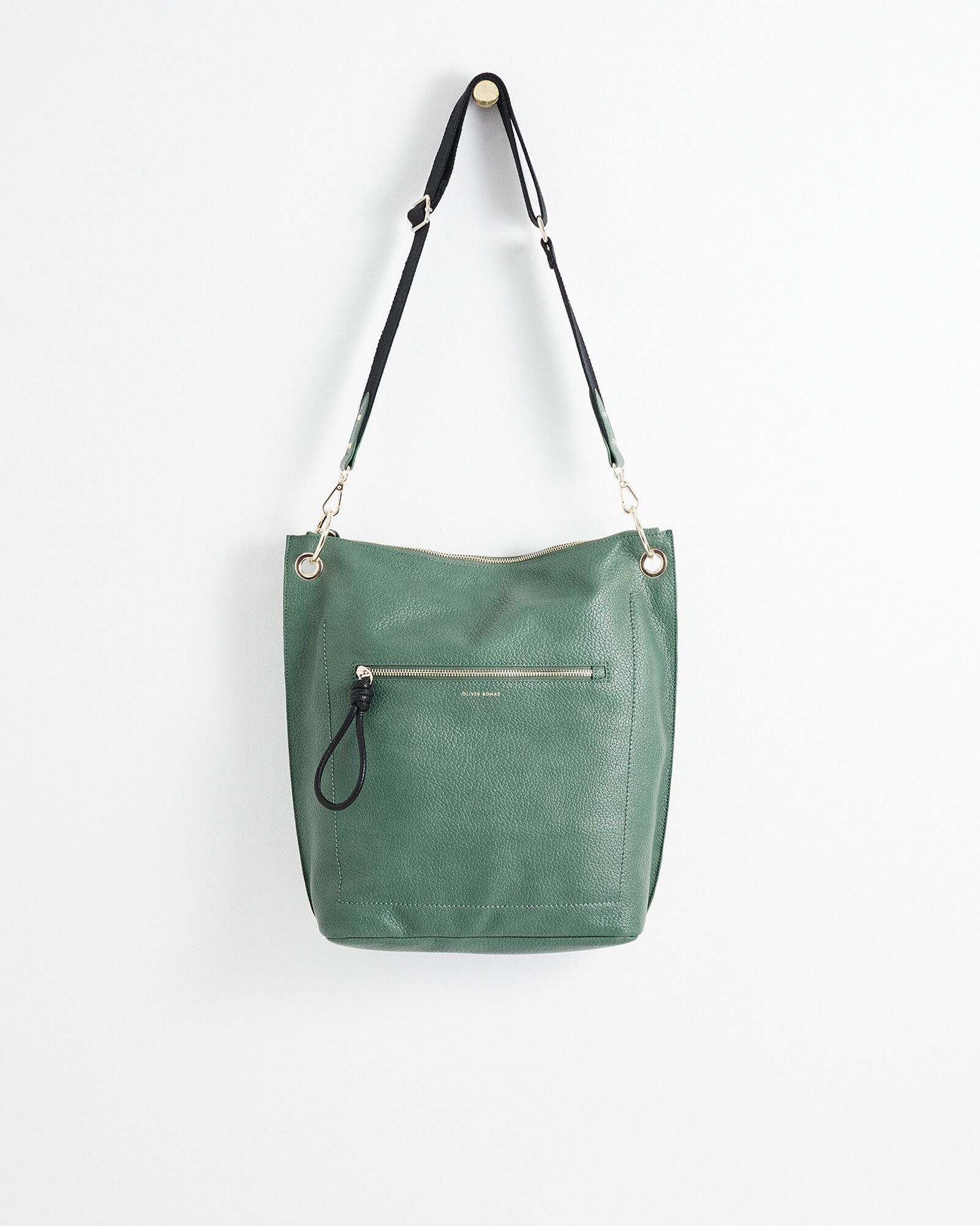 Elsie Teal Green Slouch Tote Bag | Oliver Bonas
